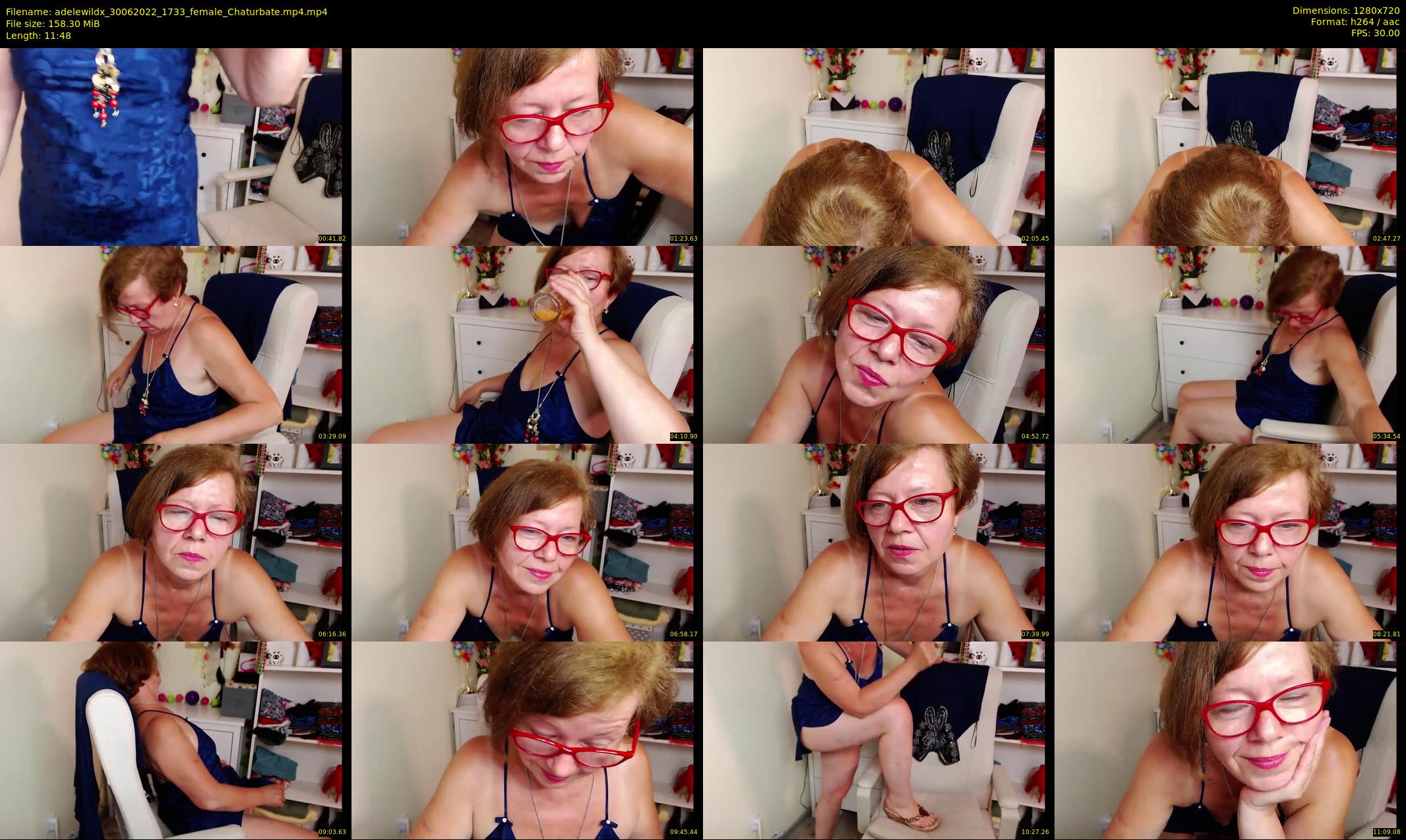 adelewildx — 12 minute Chaturbate female cam show recording, 720p, Jun 30, 2022