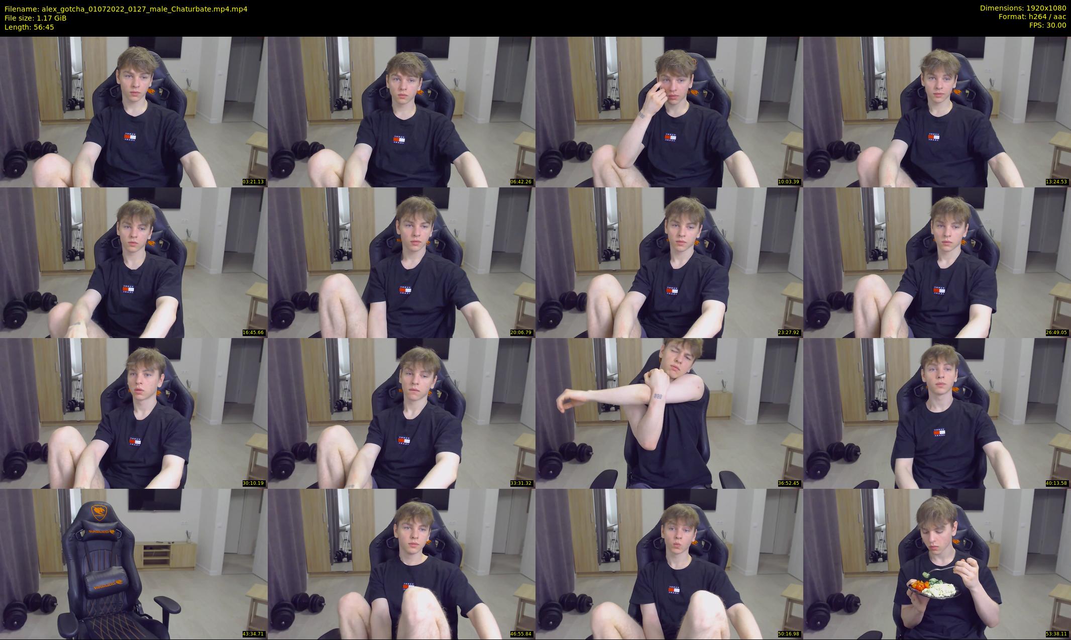 alex_gotcha — 57 minute Chaturbate male cam show recording, 1080p, Jul 1, 2022