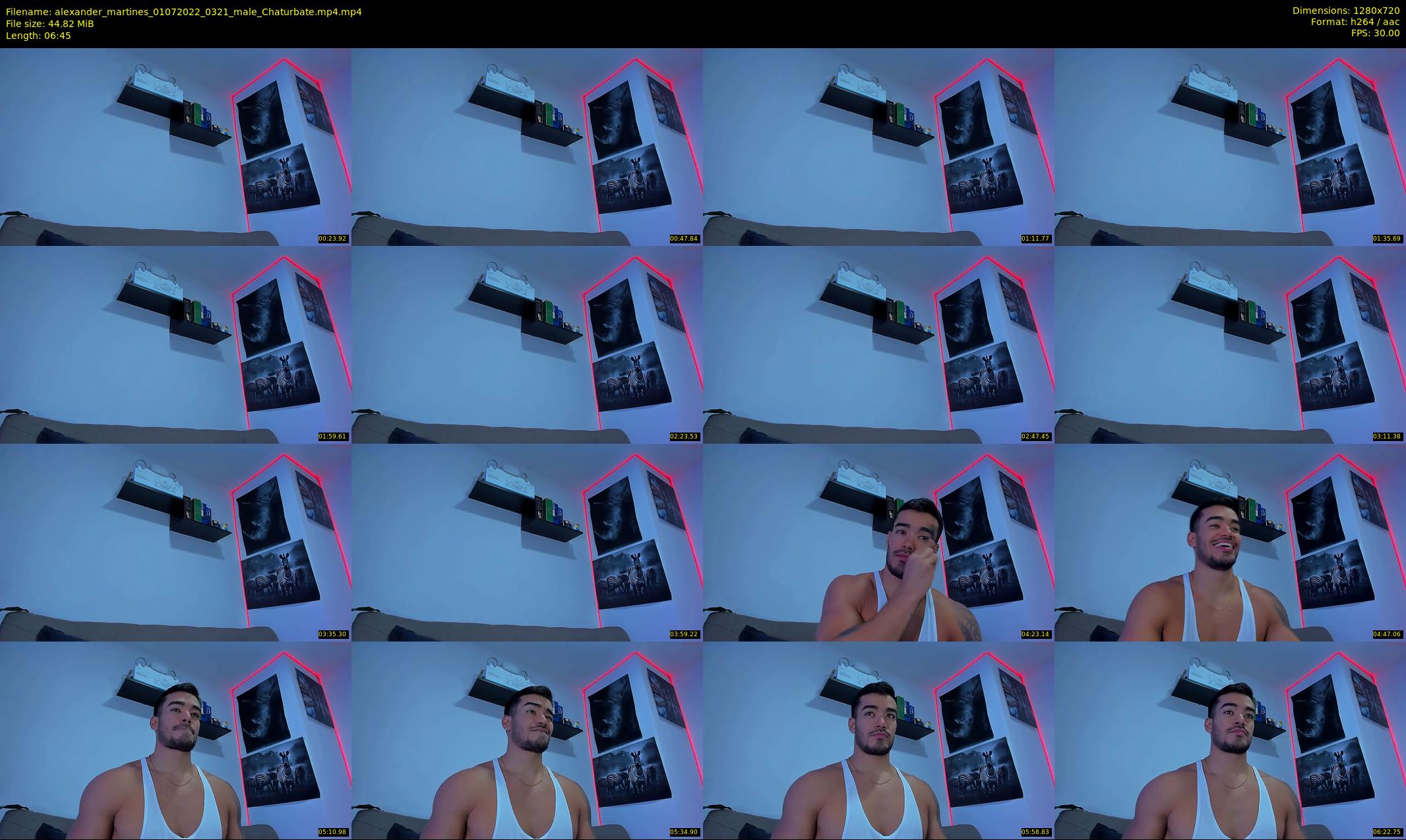alexander_martines — 7 minute Chaturbate male cam show recording, 720p, Jul 1, 2022
