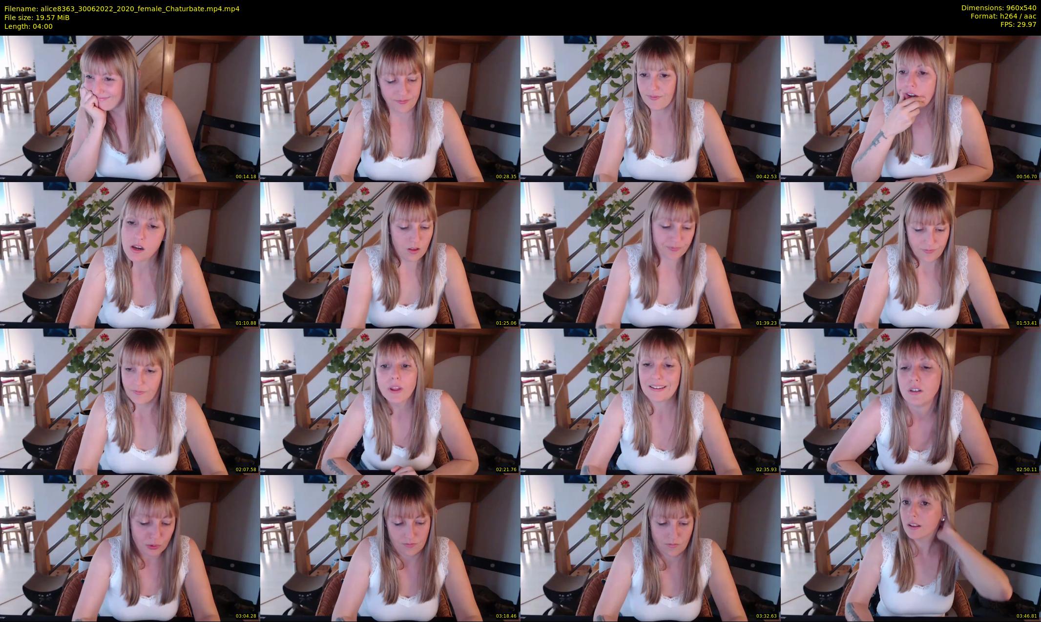 alice8363 — 4 minute Chaturbate female cam show recording, 480p, Jun 30, 2022