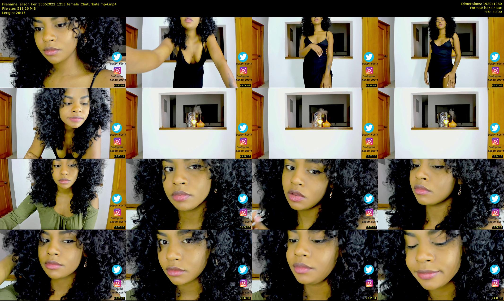 alison_ker — 27 minute Chaturbate female cam show recording, 1080p, Jun 30, 2022