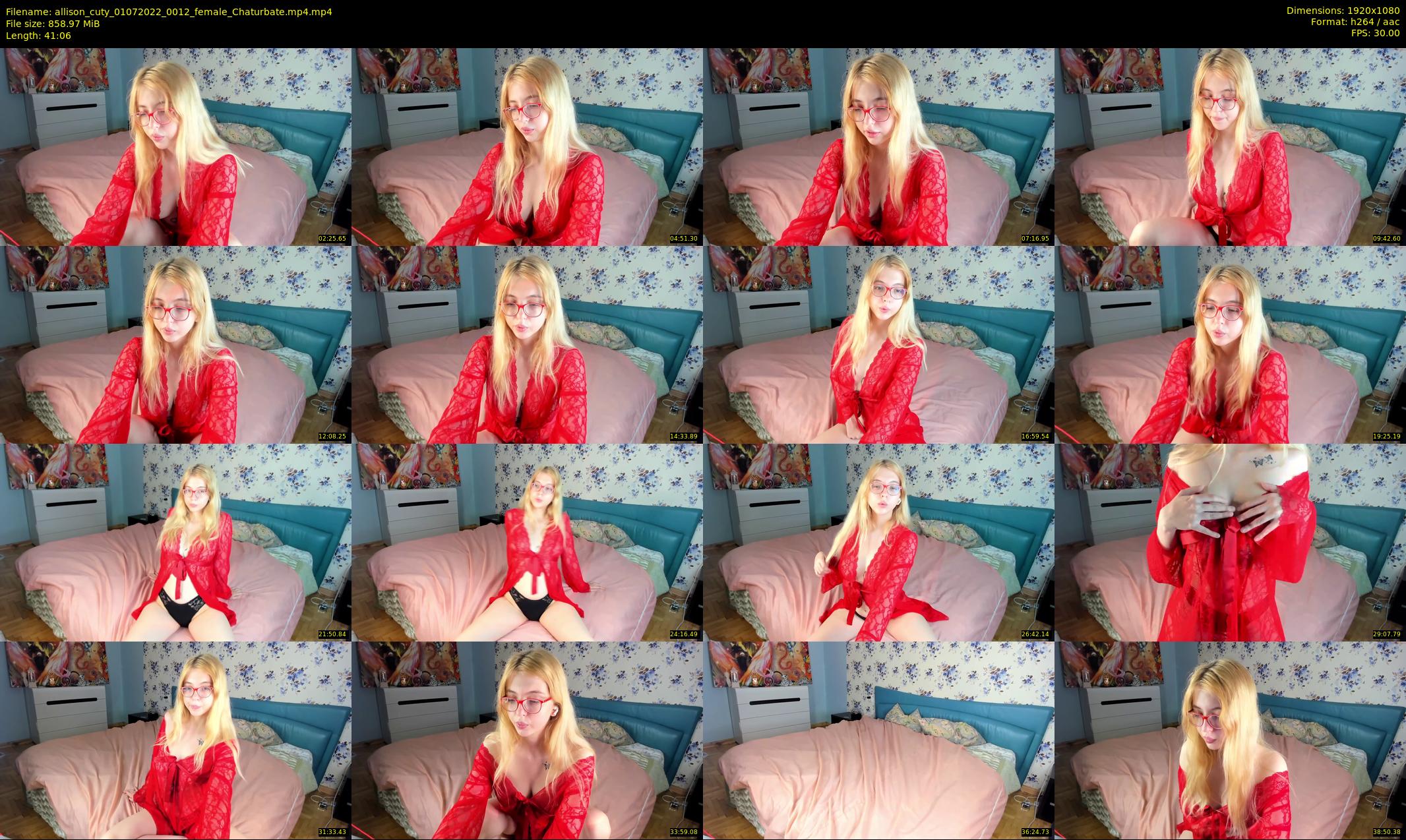 allison_cuty — 42 minute Chaturbate female cam show recording, 1080p, Jul 1, 2022
