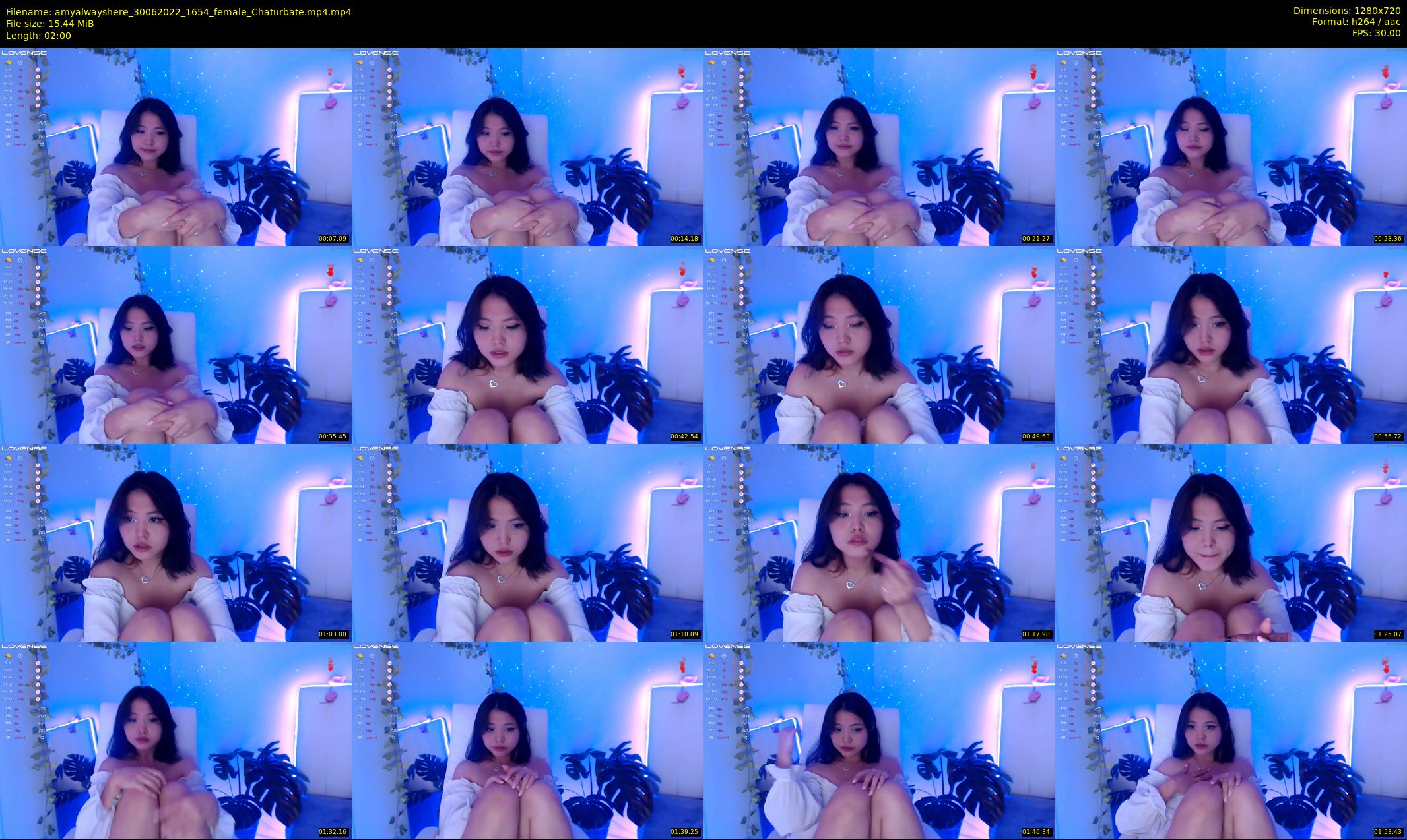 amyalwayshere — 2 minute Chaturbate female cam show recording, 720p, Jun 30, 2022