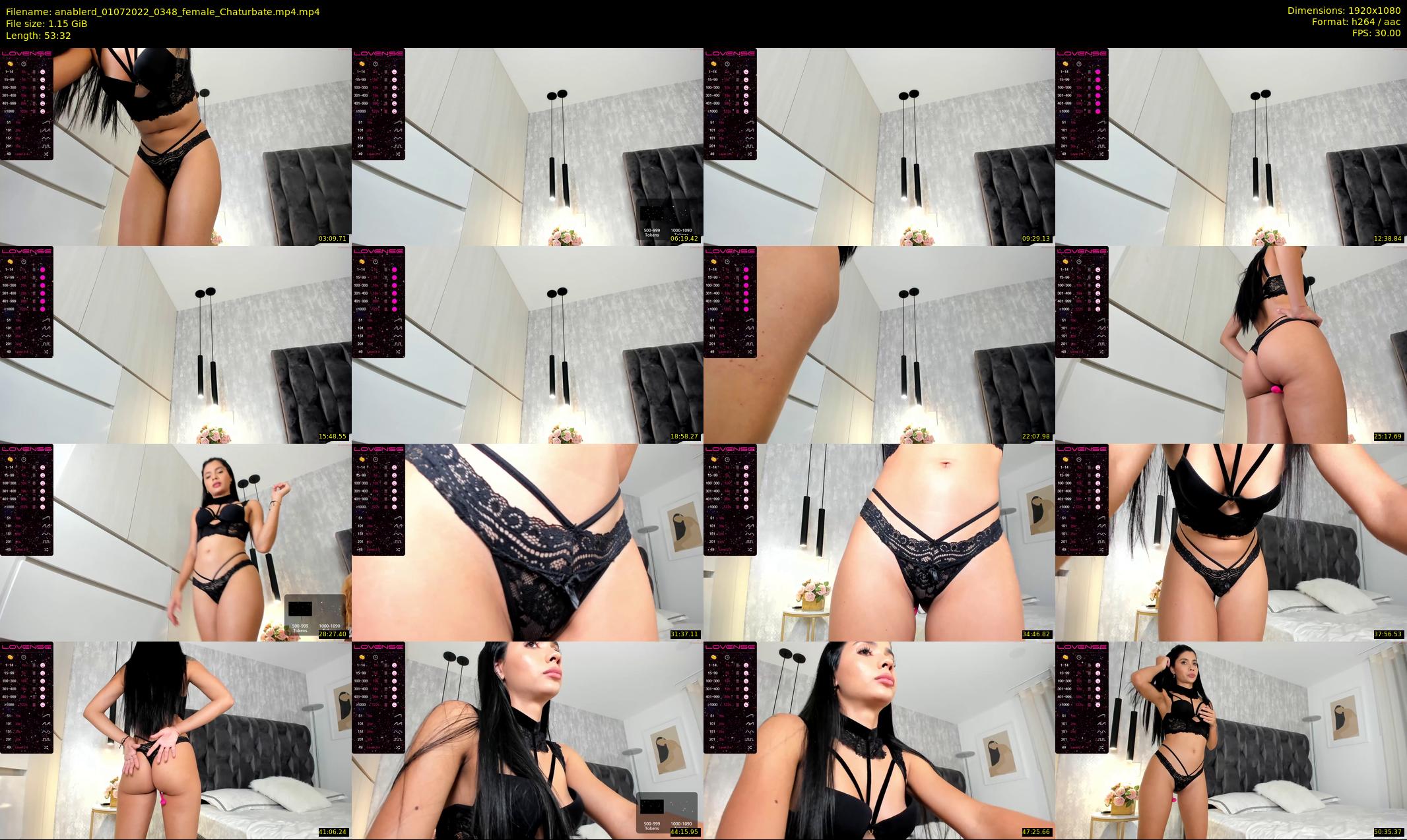 anablerd — 54 minute Chaturbate female cam show recording, 1080p, Jul 1, 2022