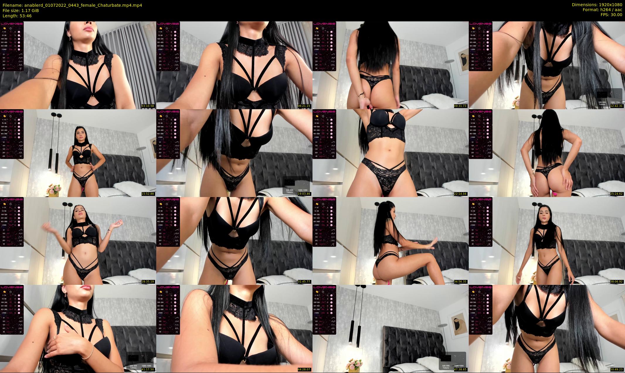 anablerd — 54 minute Chaturbate female cam show recording, 1080p, Jul 1, 2022