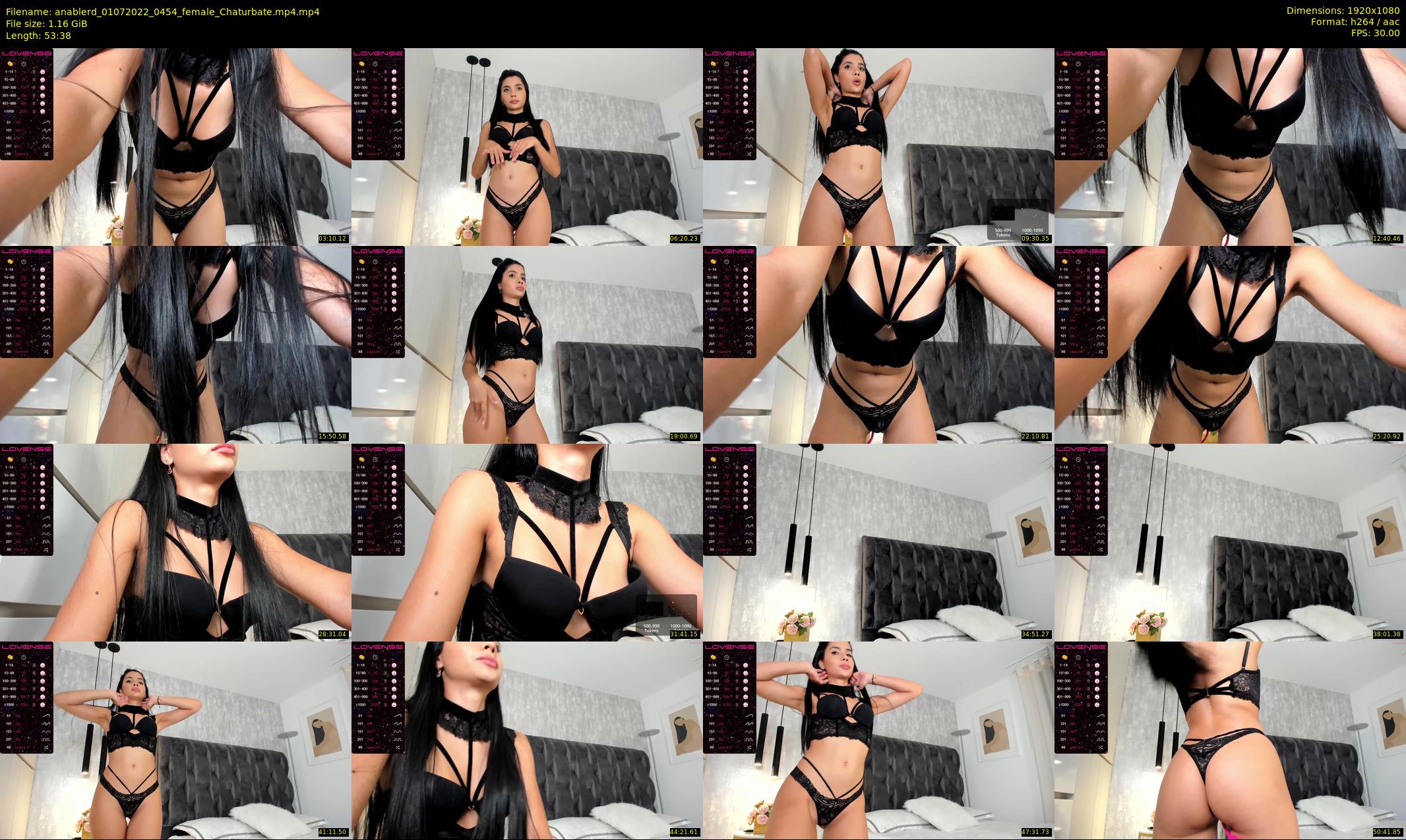 anablerd — 54 minute Chaturbate female cam show recording, 1080p, Jul 1, 2022