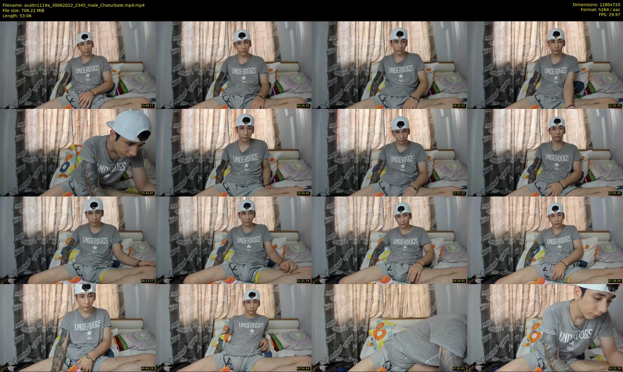 austin1119a — 54 minute Chaturbate male cam show recording, 720p, Jun 30, 2022