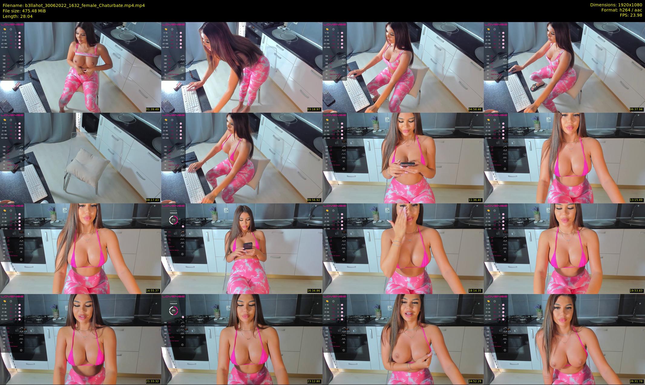 b3llahot — 29 minute Chaturbate female cam show recording, 1080p, Jun 30, 2022