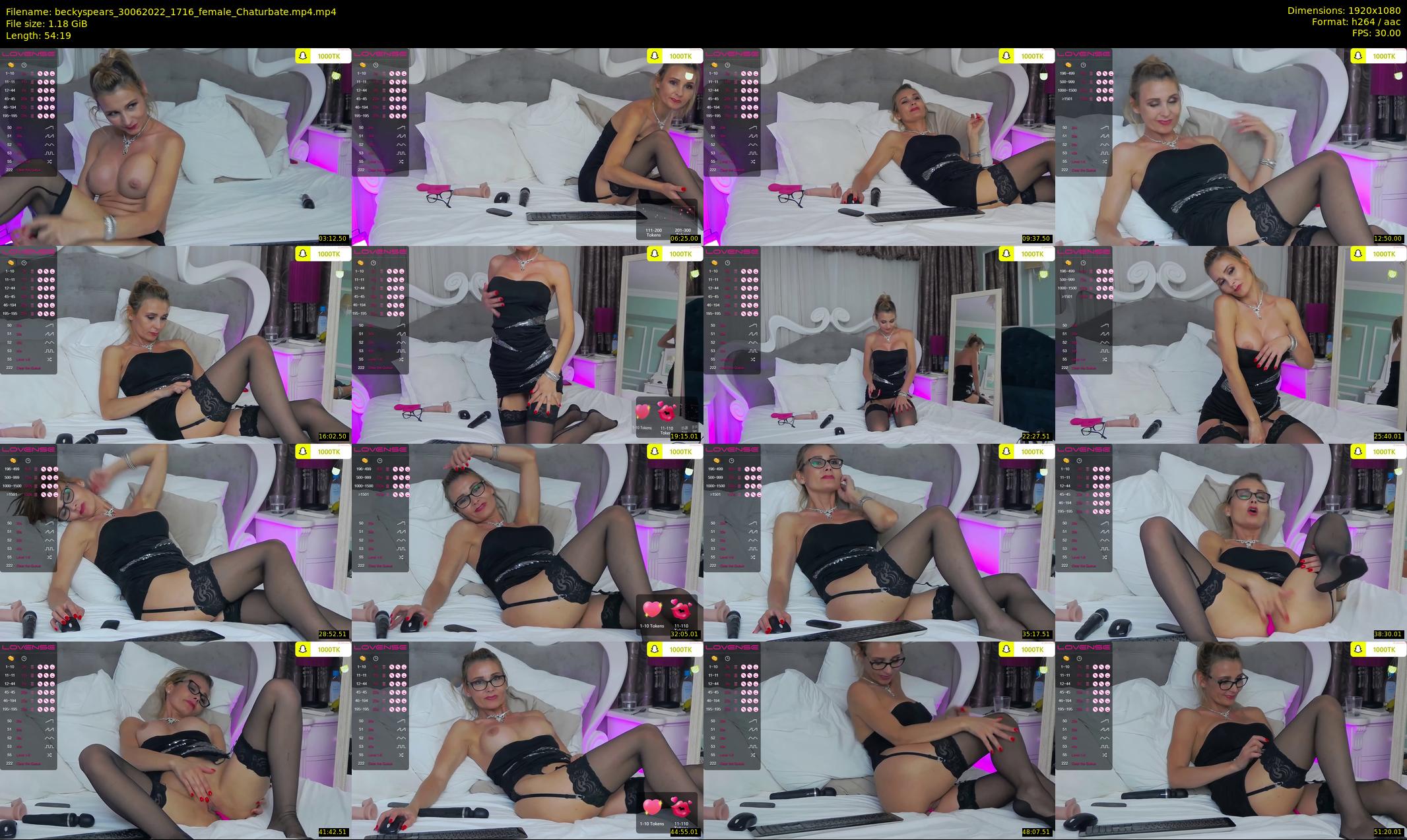 beckyspears — 55 minute Chaturbate female cam show recording, 1080p, Jun 30, 2022