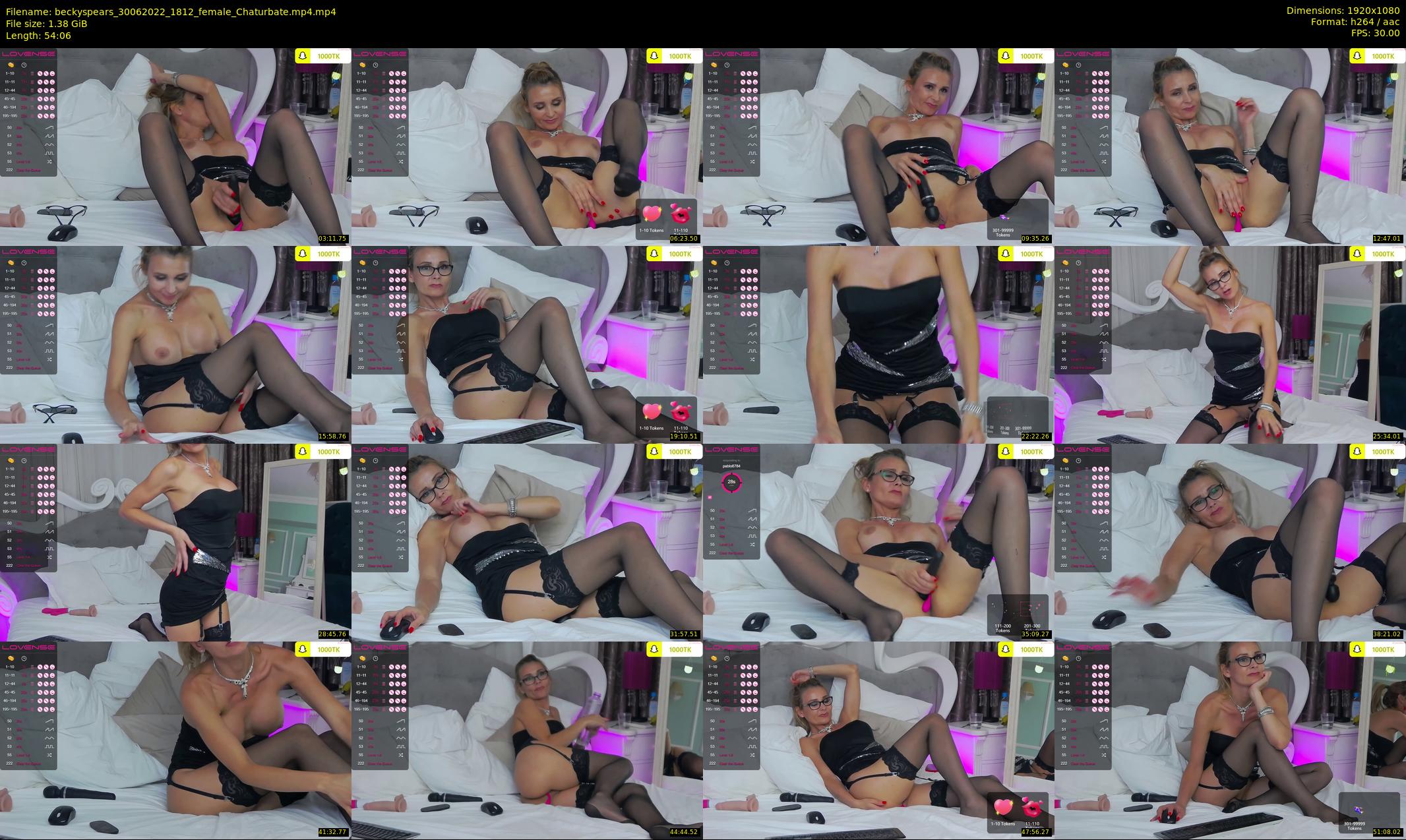 beckyspears — 55 minute Chaturbate female cam show recording, 1080p, Jun 30, 2022