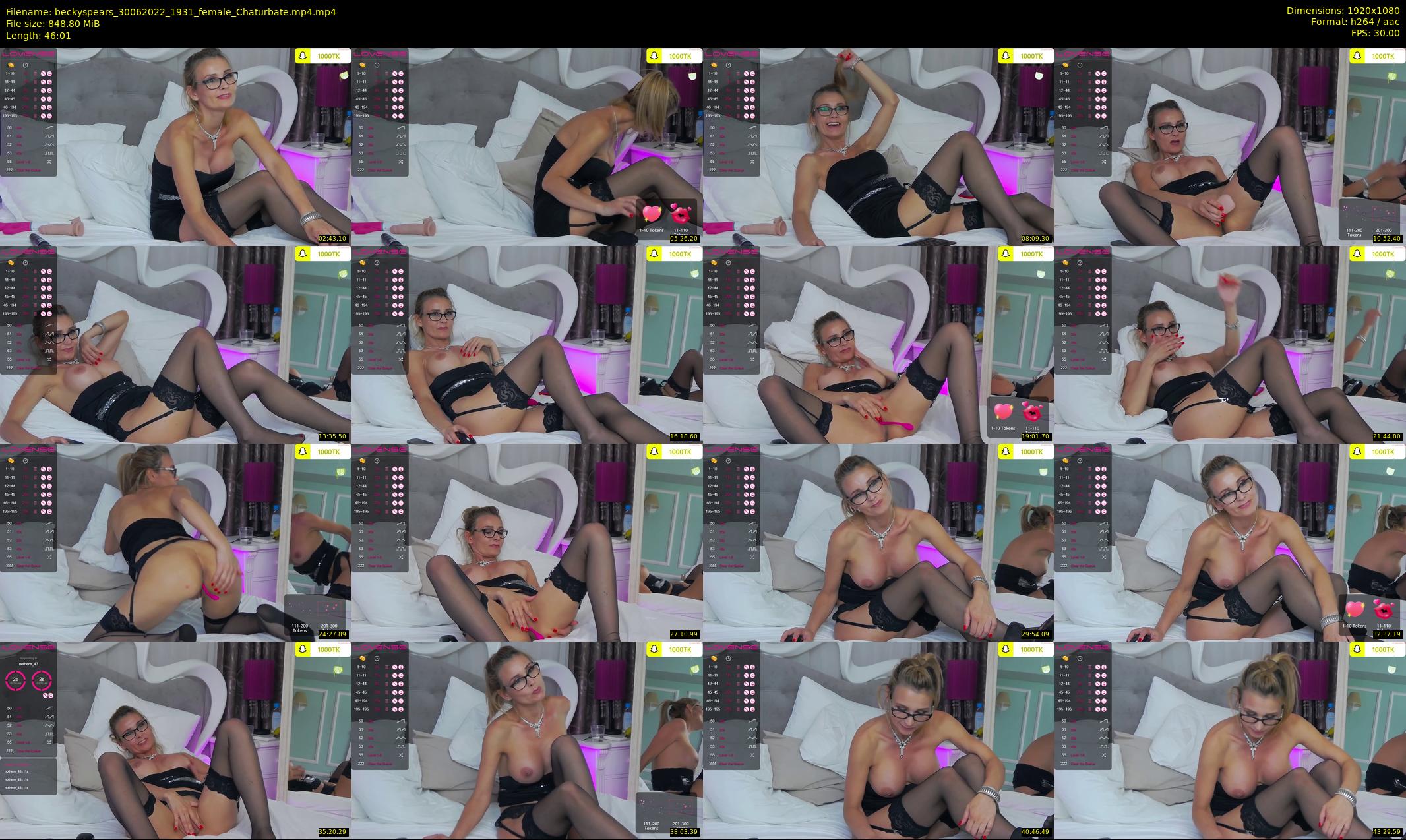 beckyspears — 47 minute Chaturbate female cam show recording, 1080p, Jun 30, 2022