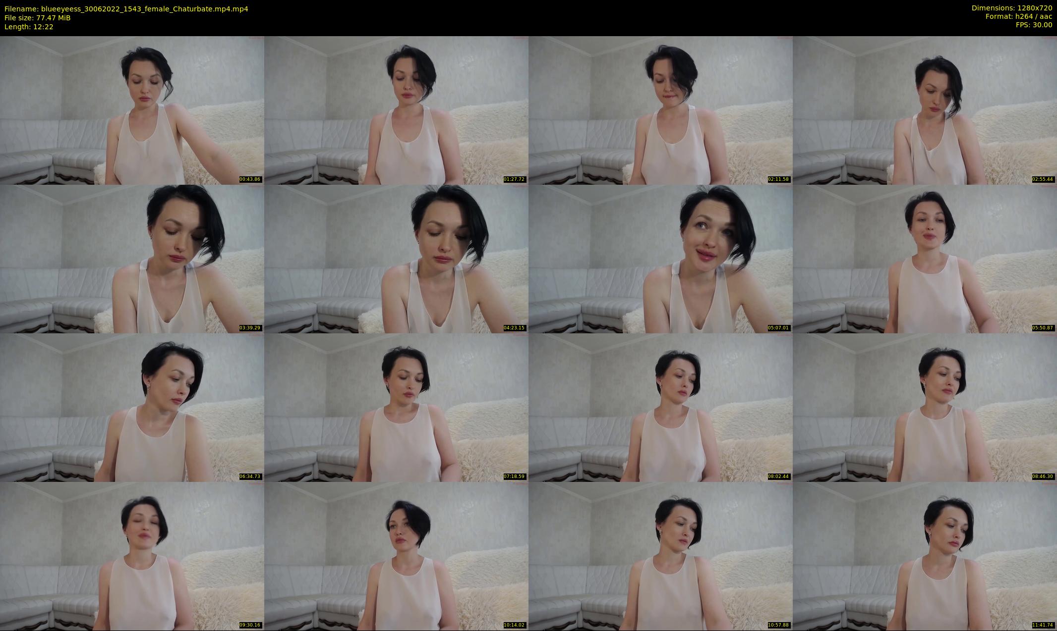 blueeyeess — 13 minute Chaturbate female cam show recording, 720p, Jun 30, 2022
