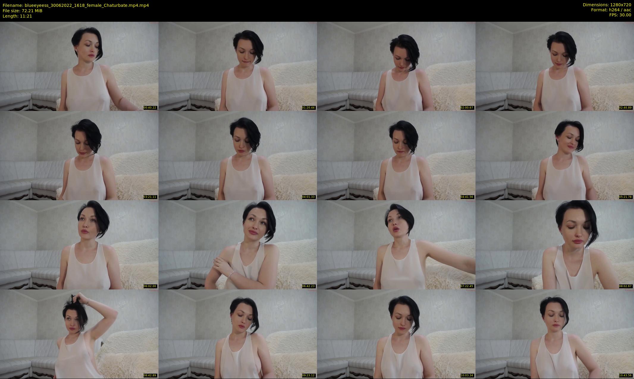 blueeyeess — 12 minute Chaturbate female cam show recording, 720p, Jun 30, 2022