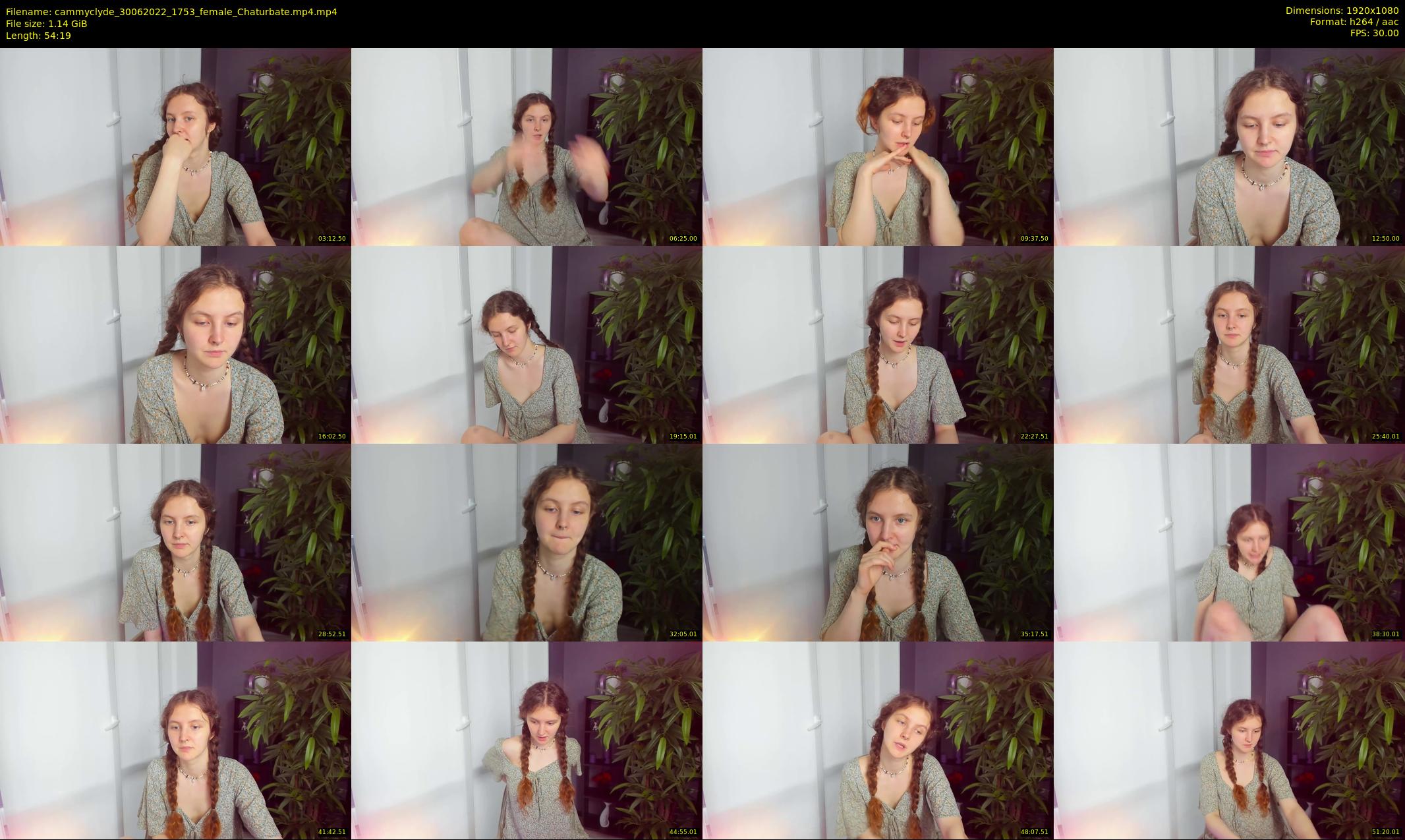 cammyclyde — 55 minute Chaturbate female cam show recording, 1080p, Jun 30, 2022