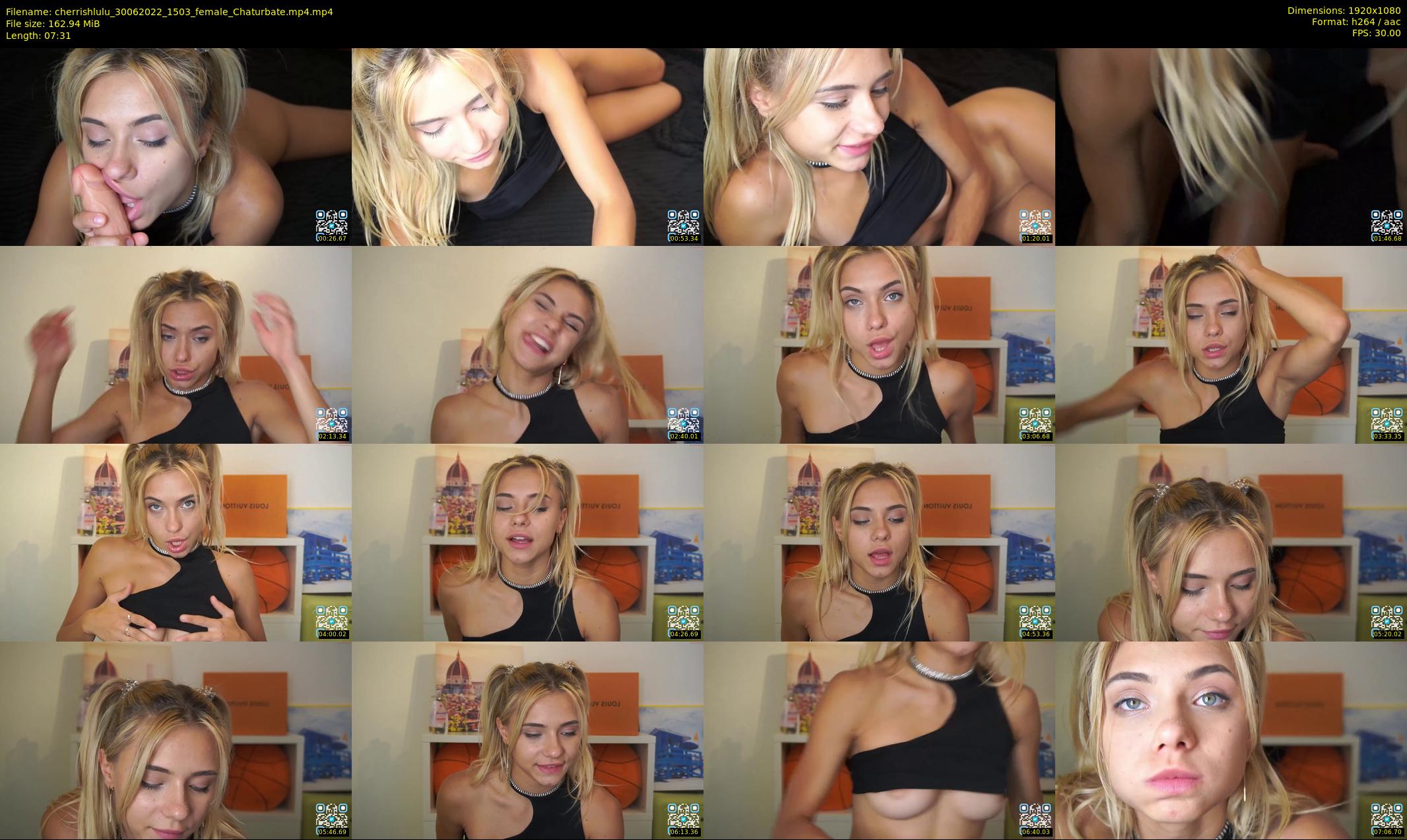 cherrishlulu — 8 minute Chaturbate female cam show recording, 1080p, Jun 30, 2022