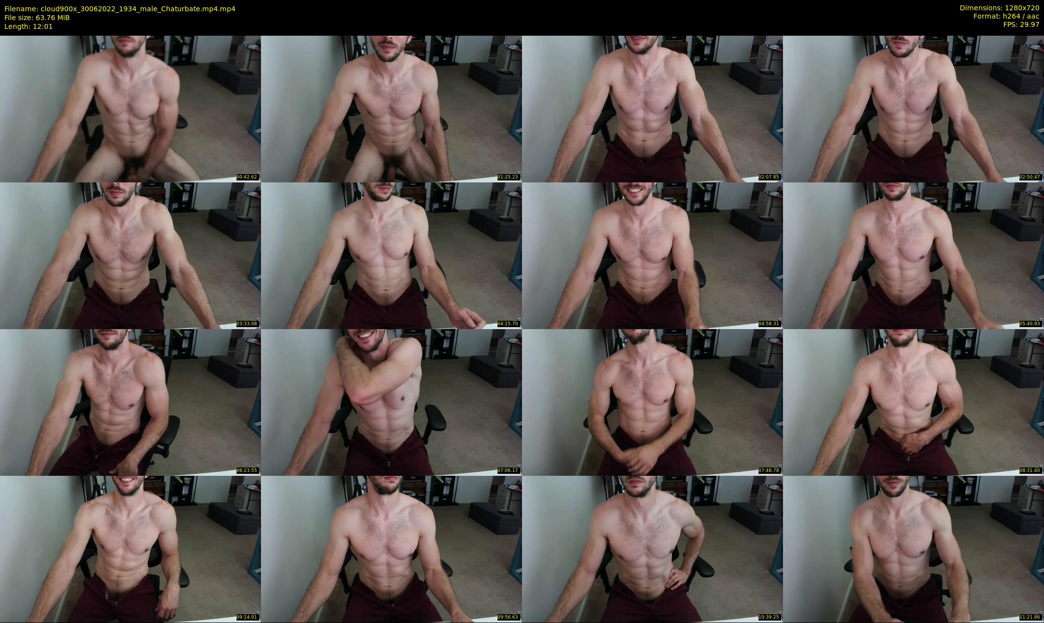 cloud900x — 13 minute Chaturbate male cam show recording, 720p, Jun 30, 2022