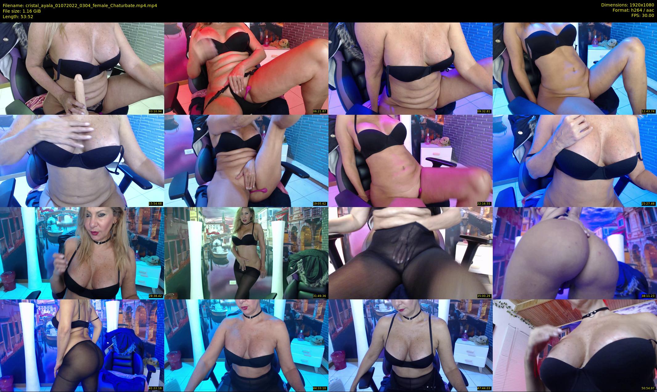 cristal_ayala — 54 minute Chaturbate female cam show recording, 1080p, Jul 1, 2022