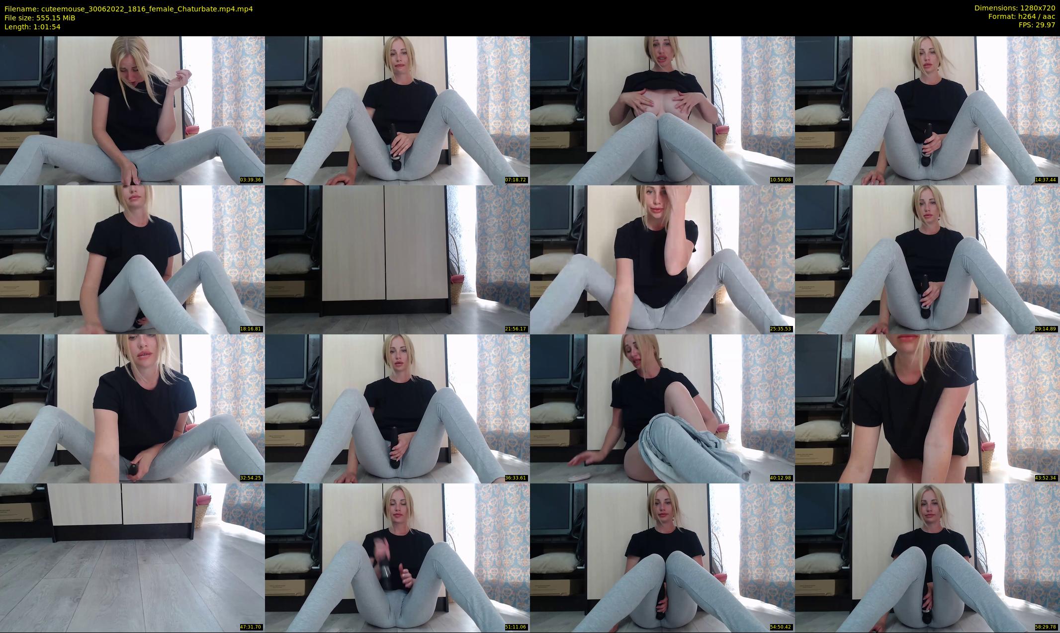 cuteemouse — 62 minute Chaturbate female cam show recording, 720p, Jun 30, 2022