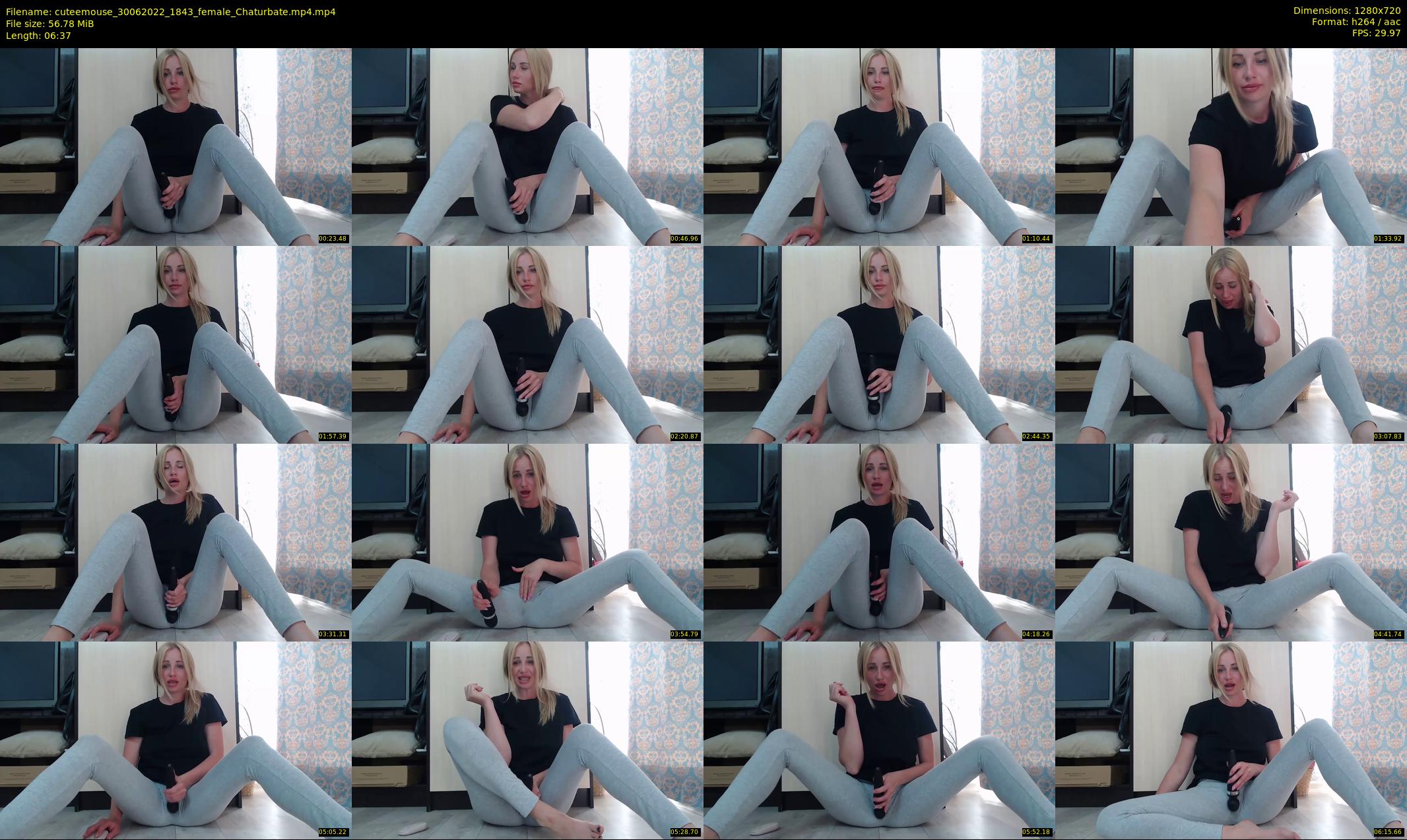 cuteemouse — 7 minute Chaturbate female cam show recording, 720p, Jun 30, 2022