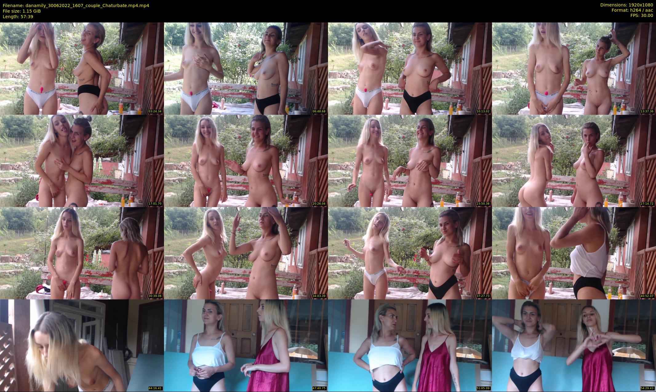 danamily — 58 minute Chaturbate female cam show recording, 1080p, Jun 30, 2022