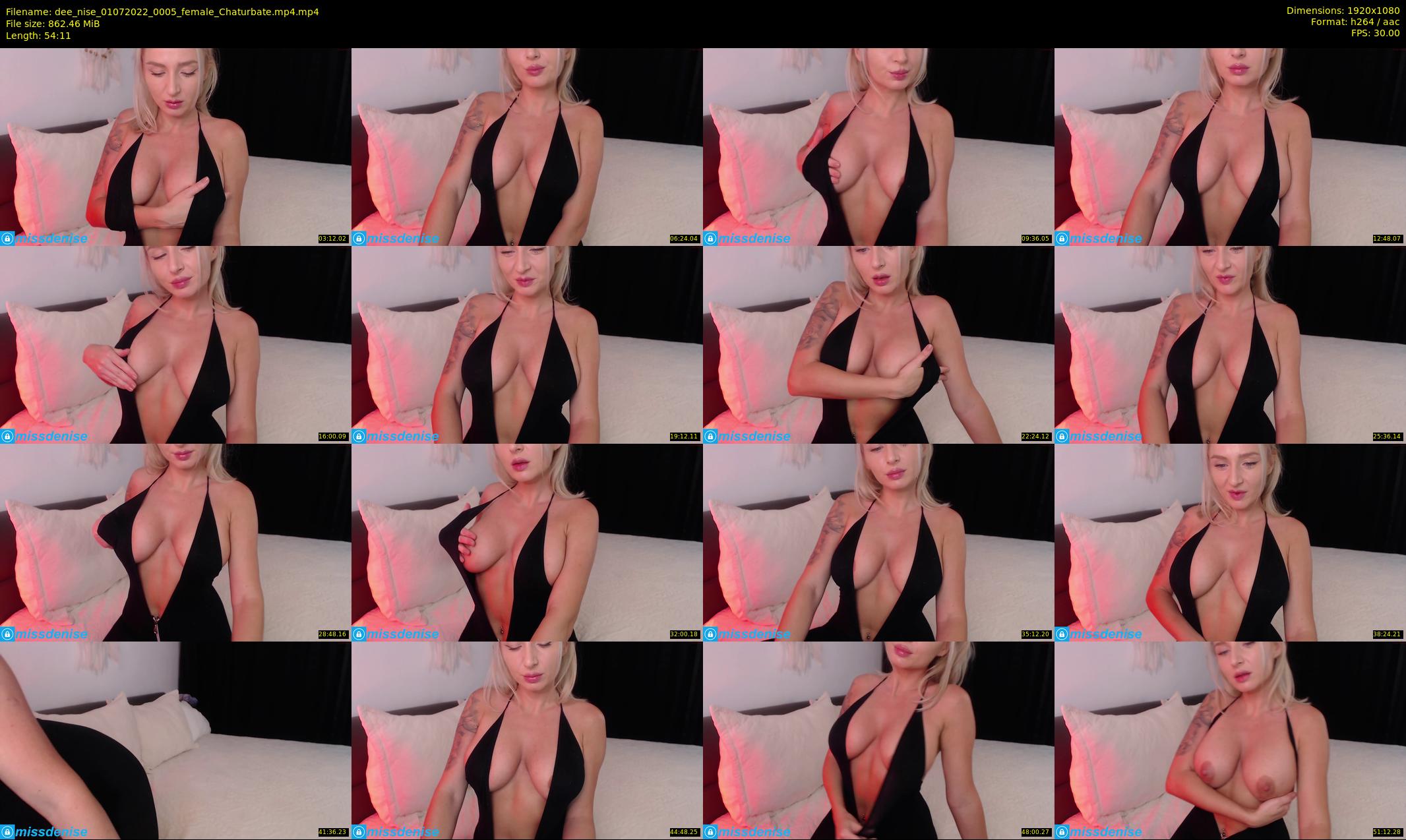 dee_nise — 55 minute Chaturbate female cam show recording, 1080p, Jul 1, 2022