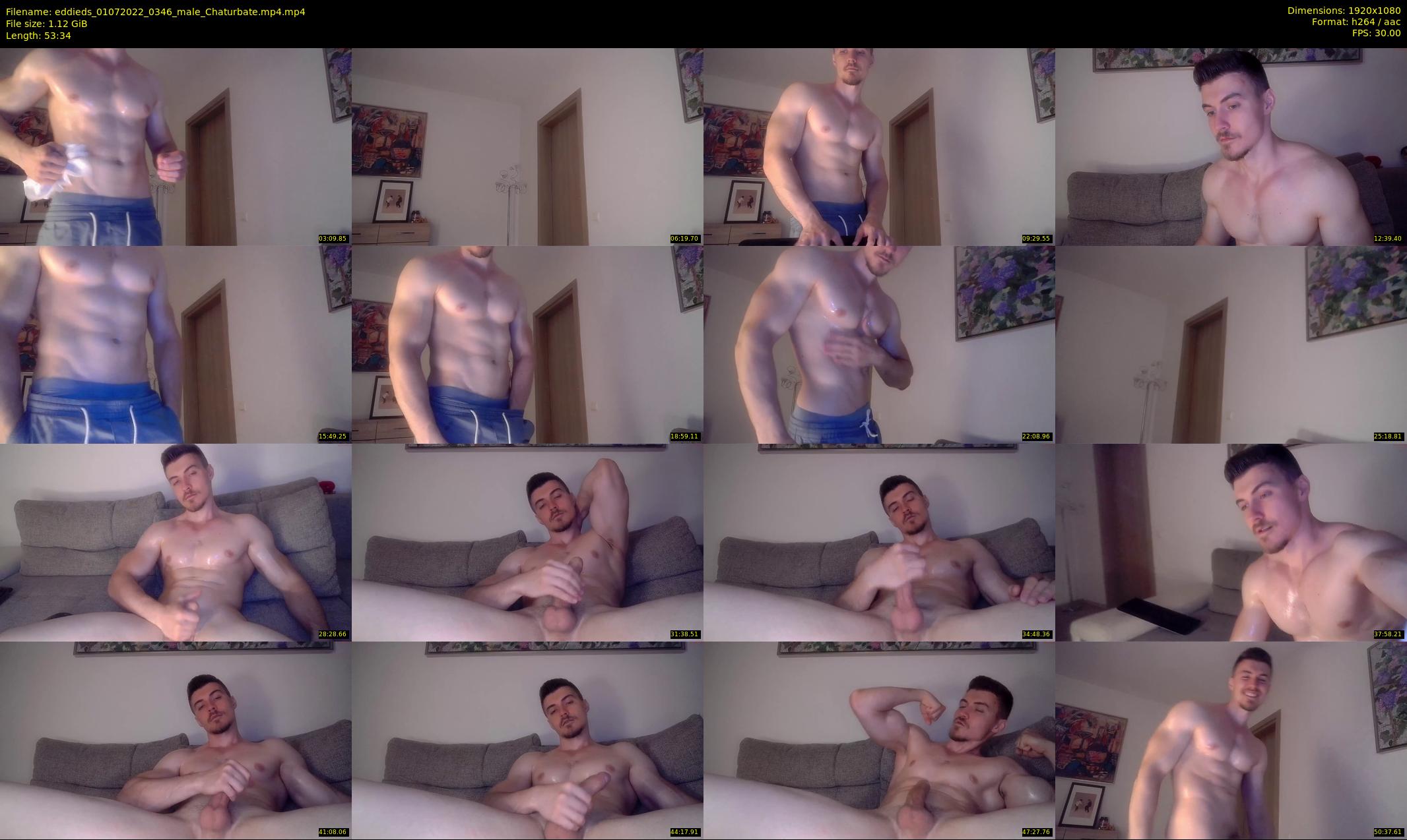 eddieds — 54 minute Chaturbate male cam show recording, 1080p, Jul 1, 2022