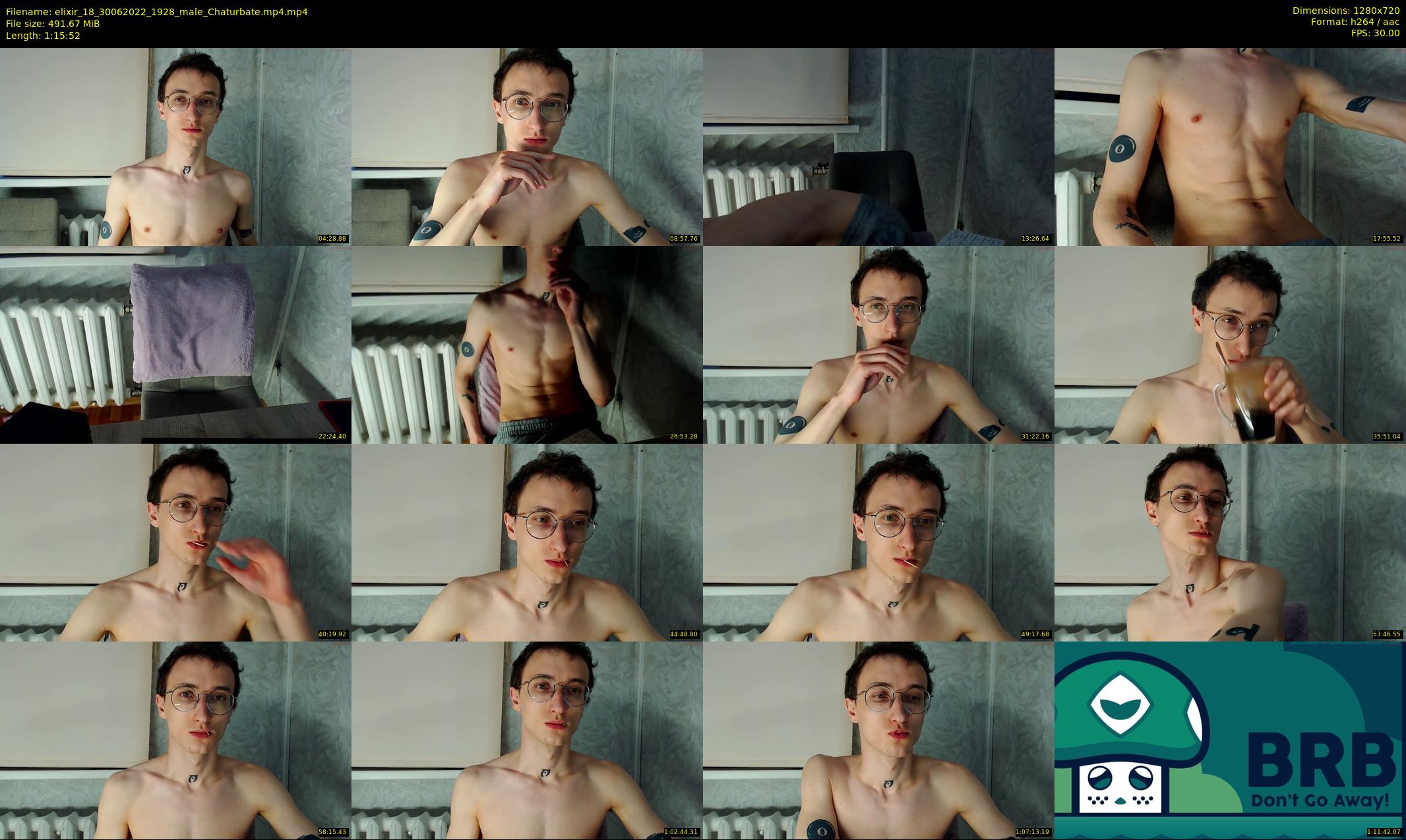 elixir_18 — 76 minute Chaturbate male cam show recording, 720p, Jun 30, 2022