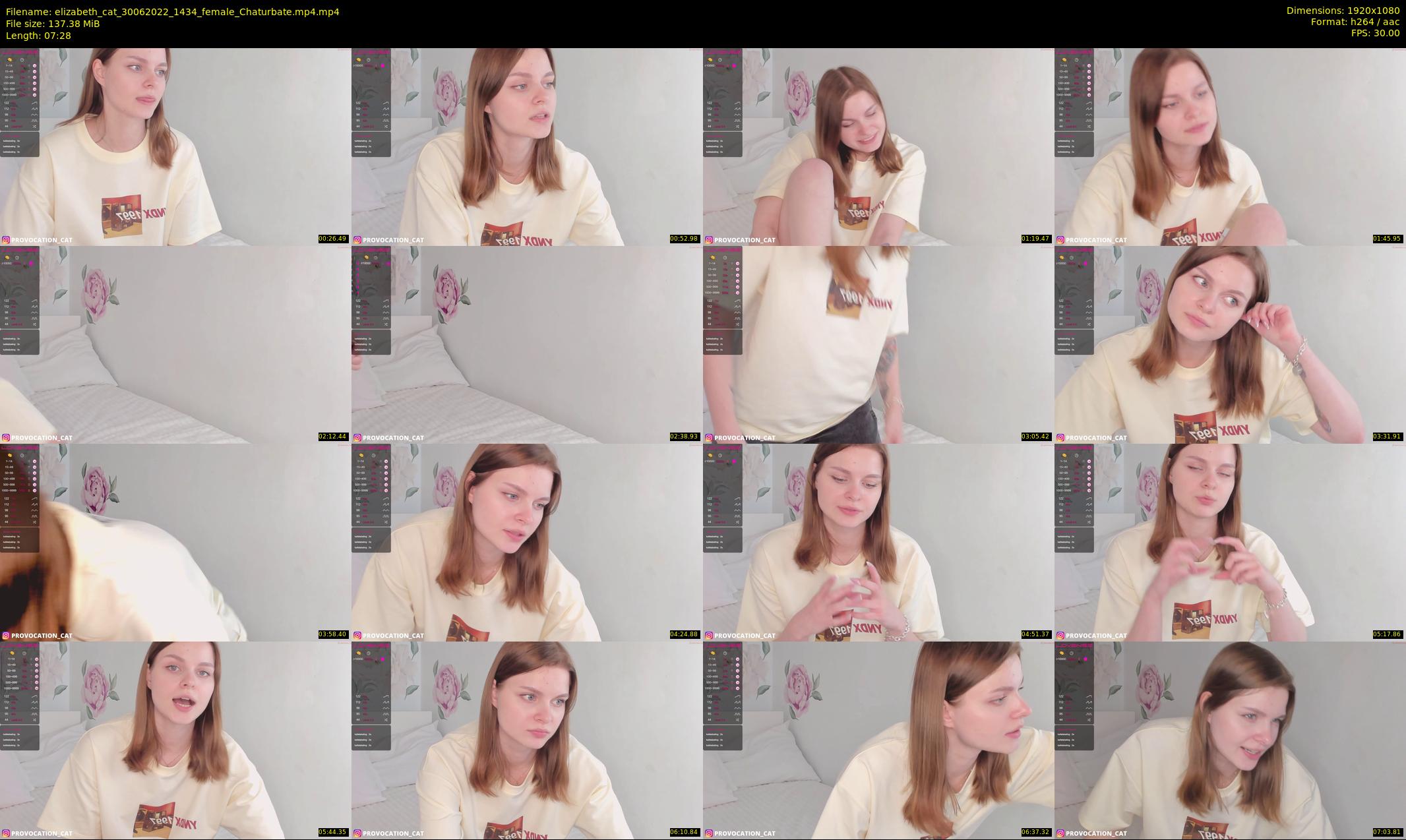 elizabeth_cat — 8 minute Chaturbate female cam show recording, 1080p, Jun 30, 2022