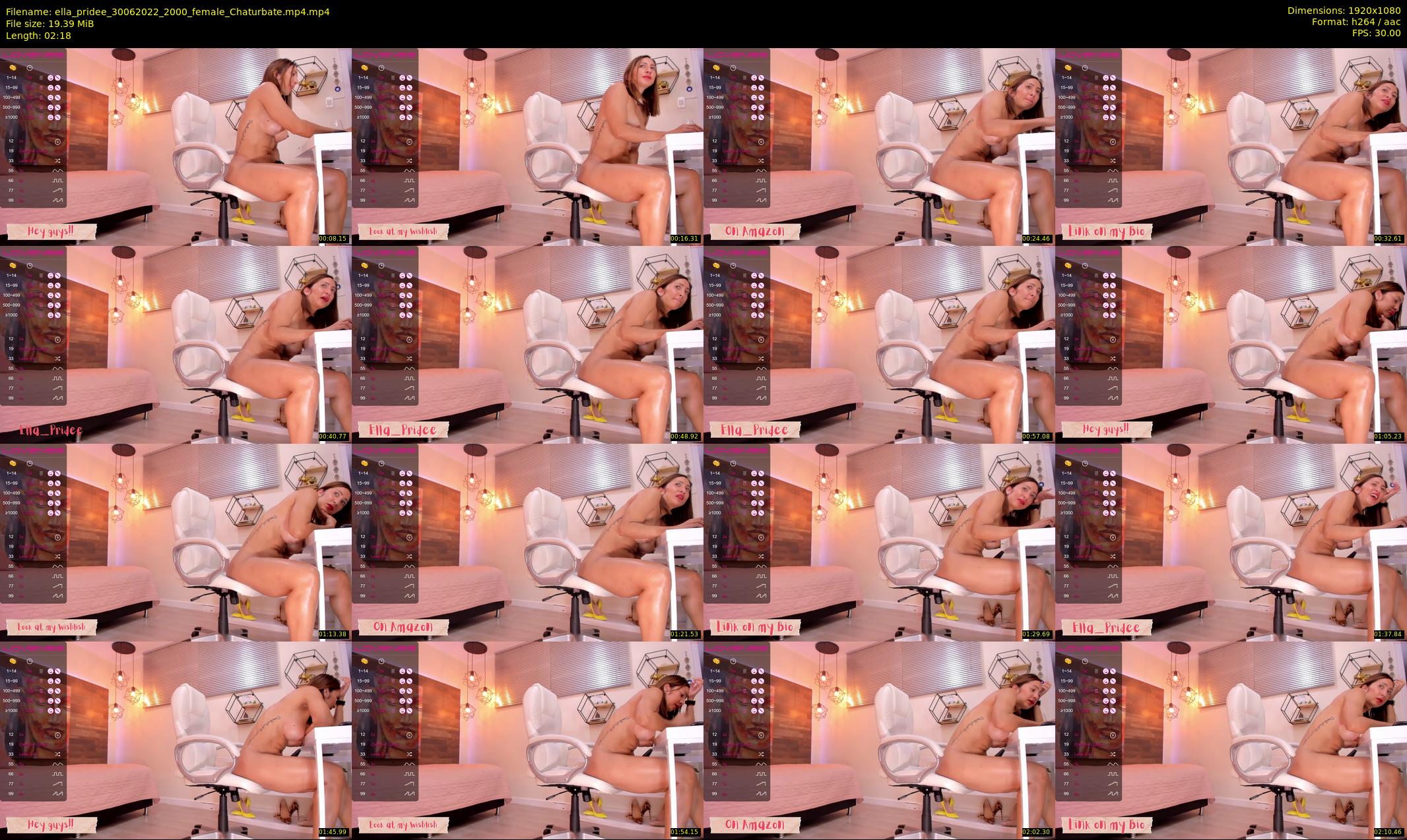 ella_pridee — 3 minute Chaturbate female cam show recording, 1080p, Jun 30, 2022