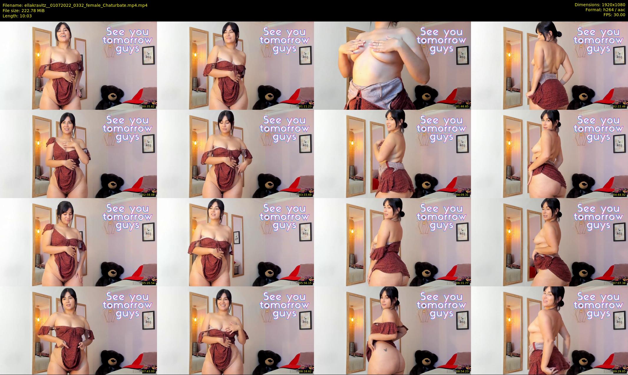 ellakravitz_ — 11 minute Chaturbate female cam show recording, 1080p, Jul 1, 2022