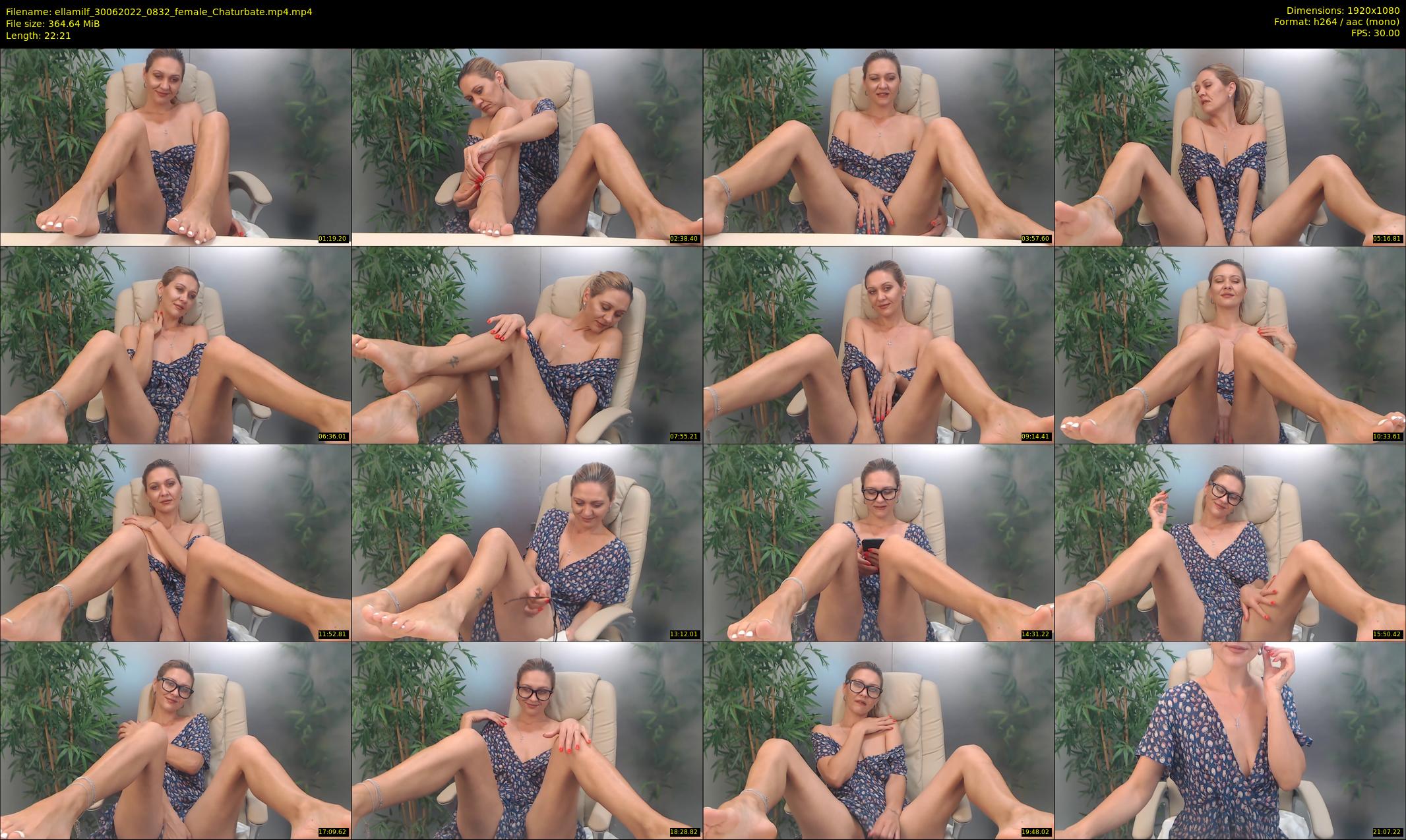 ellamilf — 23 minute Chaturbate female cam show recording, 1080p, Jun 30, 2022