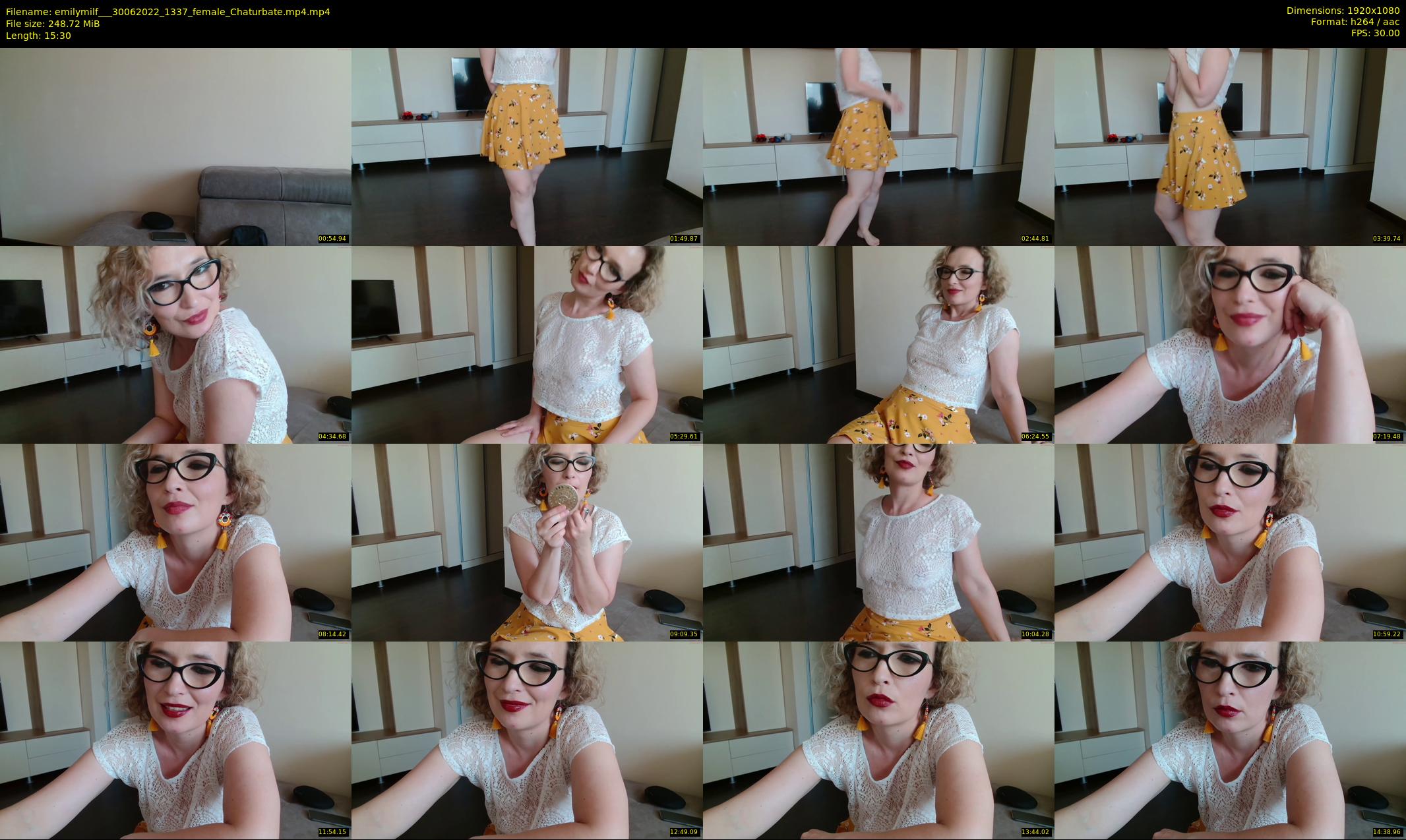 emilymilf__ — 16 minute Chaturbate female cam show recording, 1080p, Jun 30, 2022