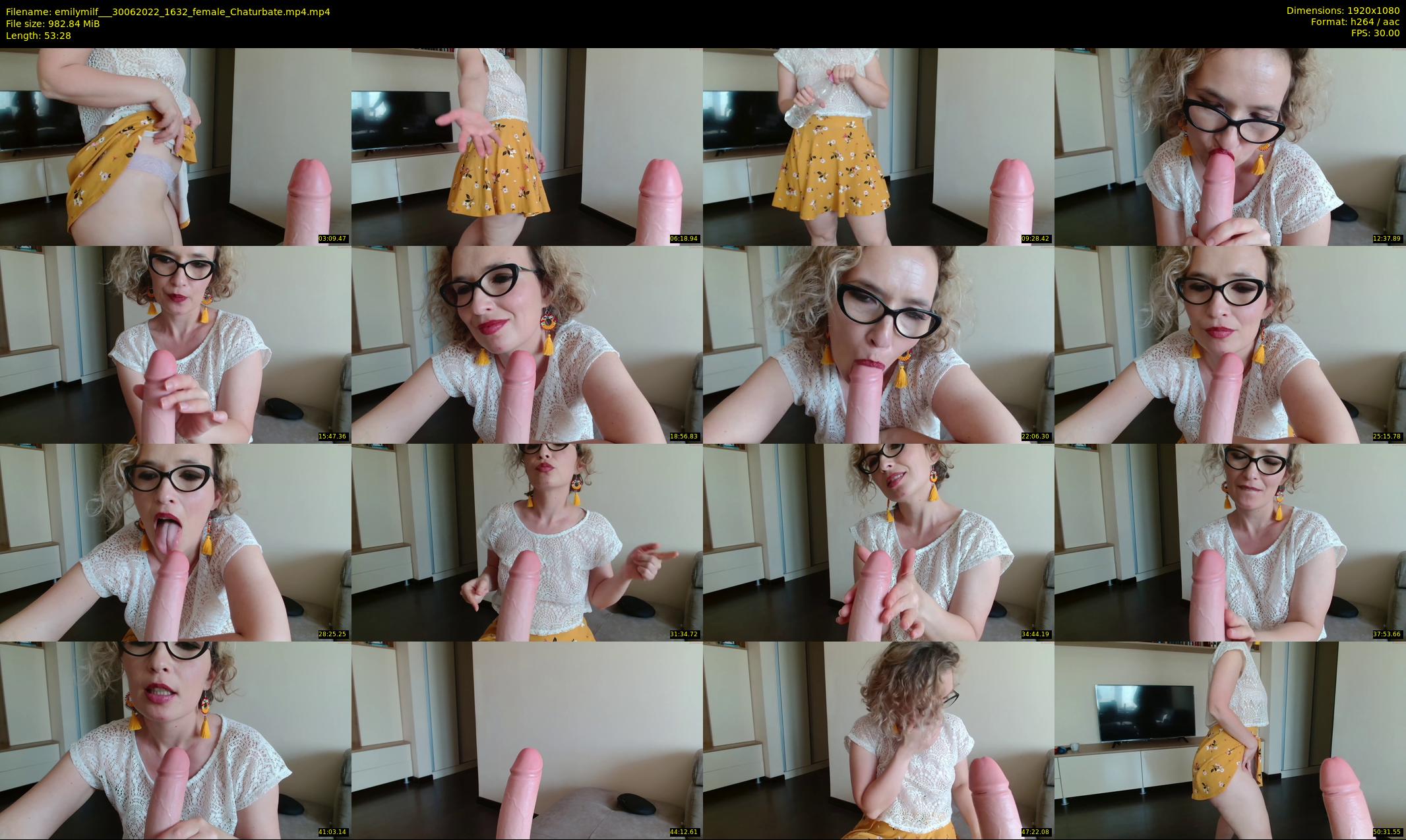 emilymilf__ — 54 minute Chaturbate female cam show recording, 1080p, Jun 30, 2022