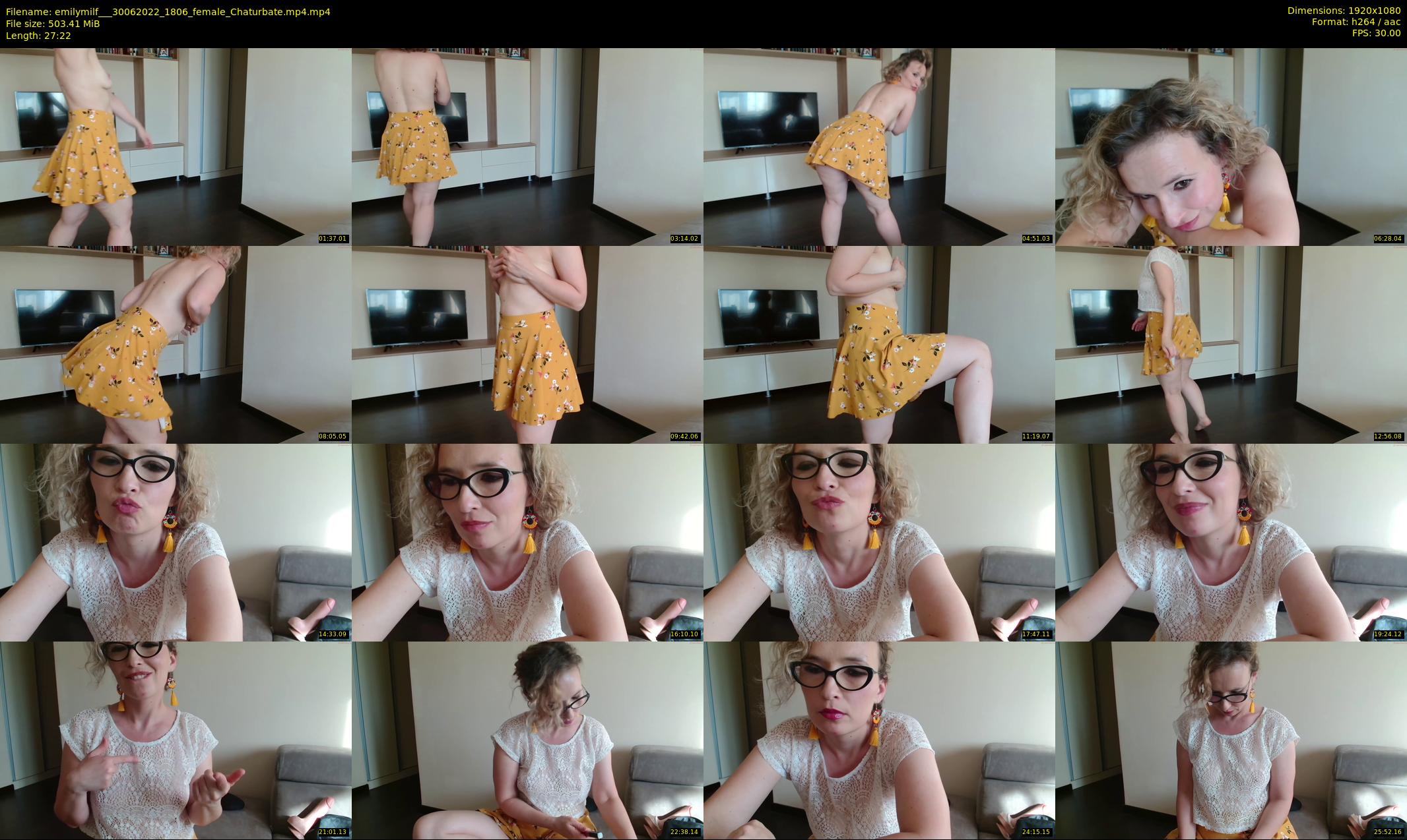 emilymilf__ — 28 minute Chaturbate female cam show recording, 1080p, Jun 30, 2022