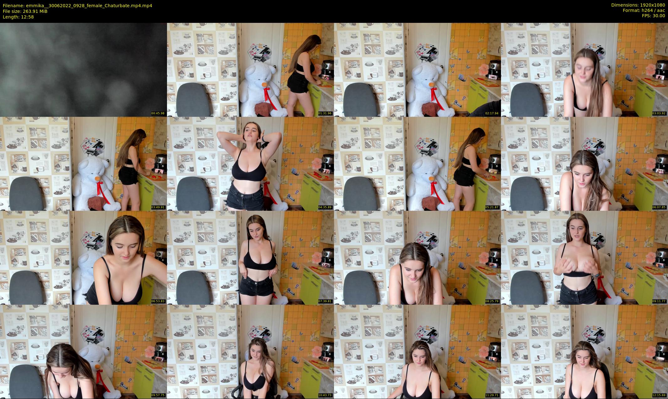 emmika_ — 13 minute Chaturbate female cam show recording, 1080p, Jun 30, 2022
