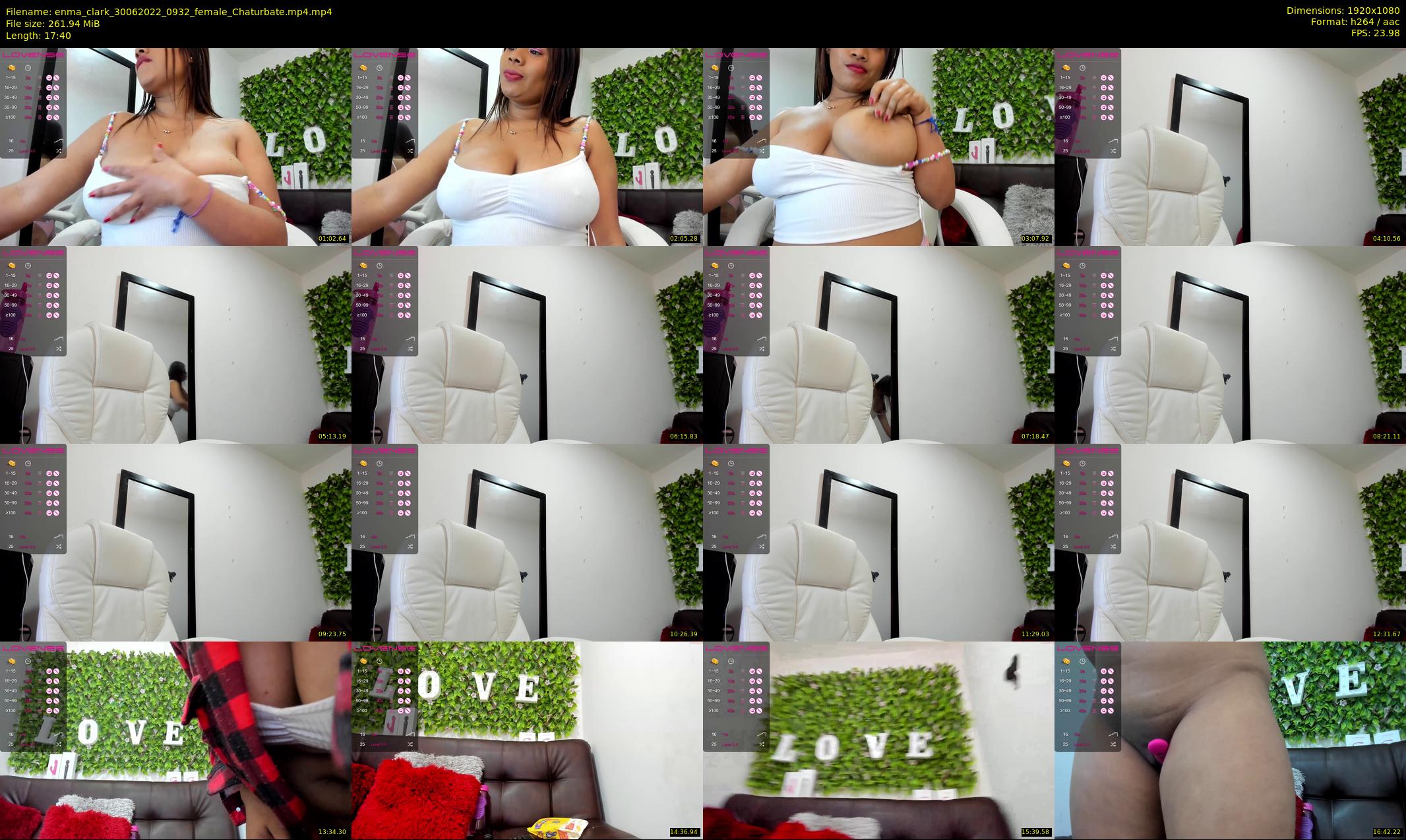 enma_clark — 18 minute Chaturbate female cam show recording, 1080p, Jun 30, 2022