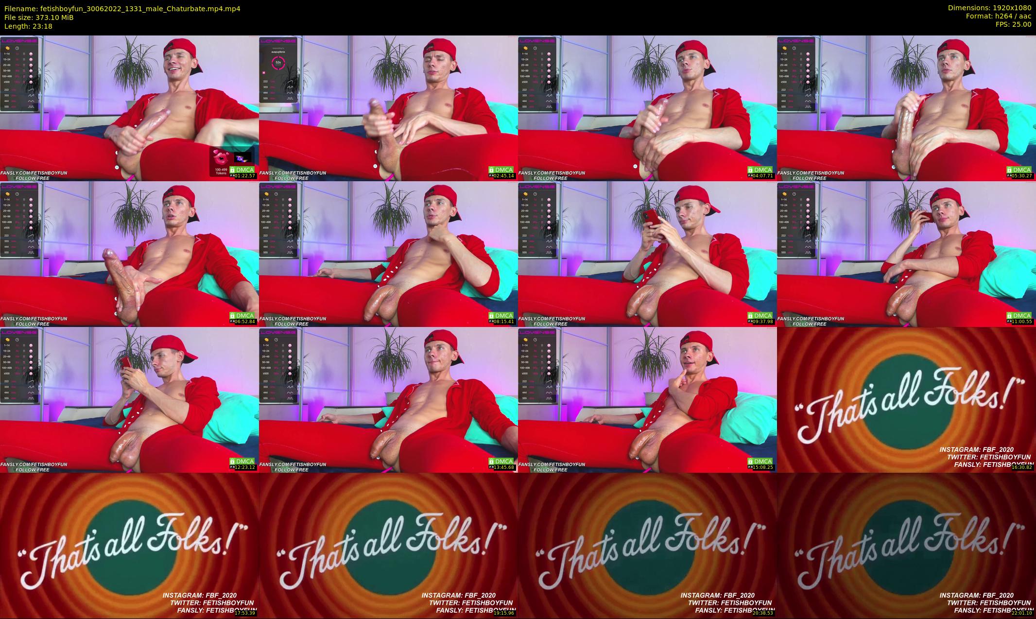 fetishboyfun — 24 minute Chaturbate male cam show recording, 1080p, Jun 30, 2022