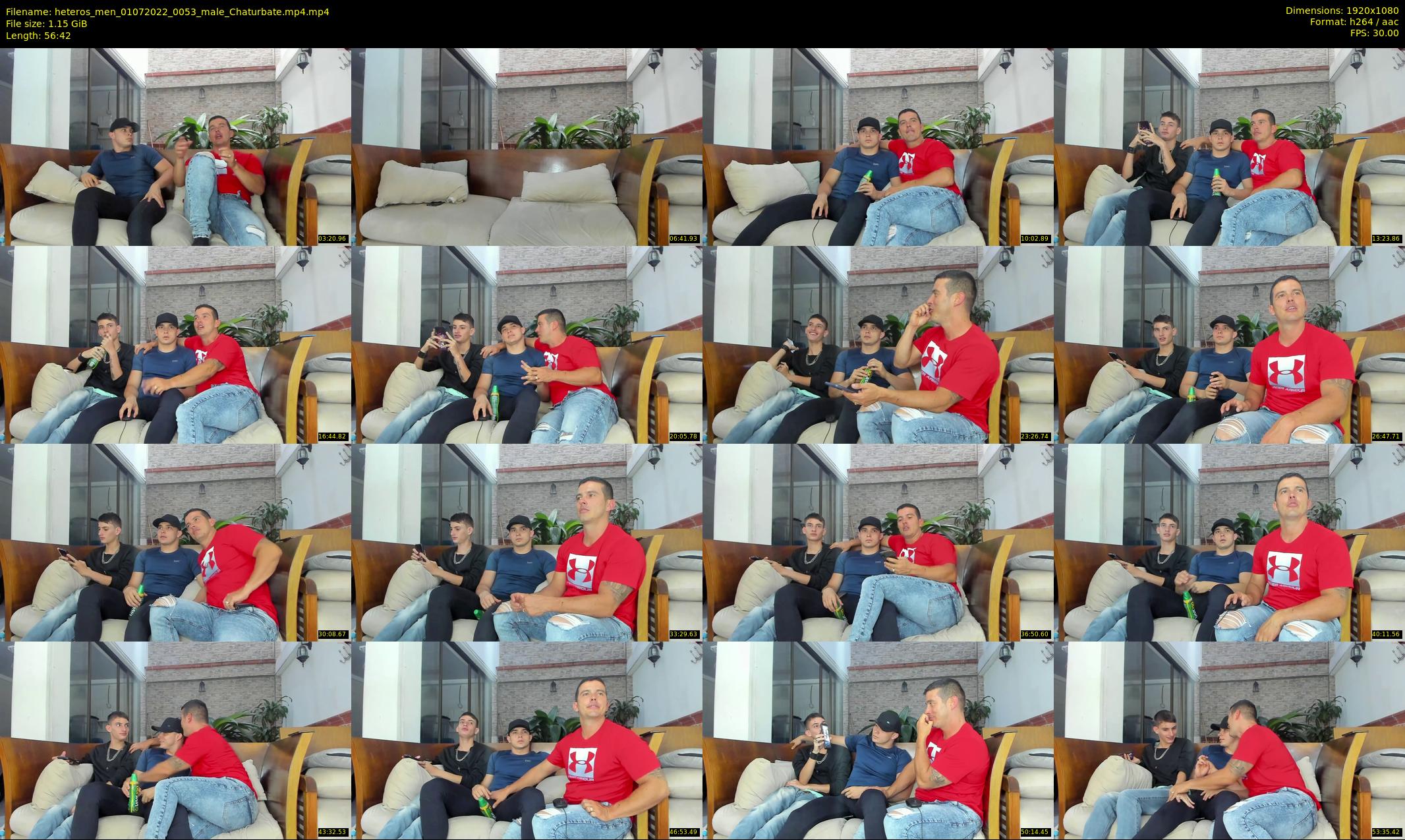 heteros_men — 57 minute Chaturbate male cam show recording, 1080p, Jul 1, 2022