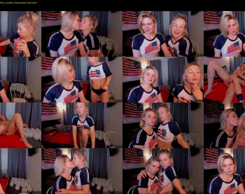 hottyblonds — 56 minute Chaturbate couple cam show recording, 1080p, Jul 1, 2022