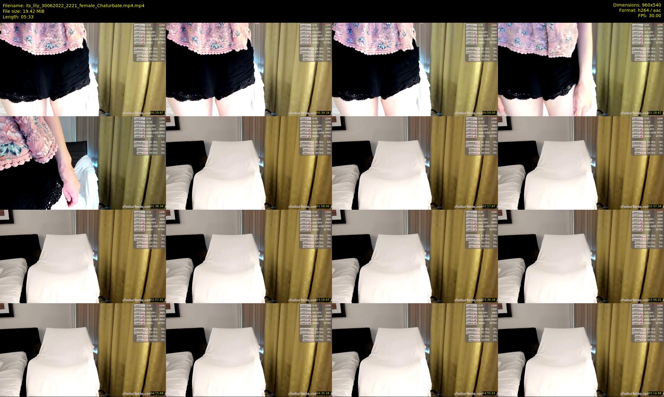 its_lily — 6 minute Chaturbate female cam show recording, 480p, Jun 30, 2022