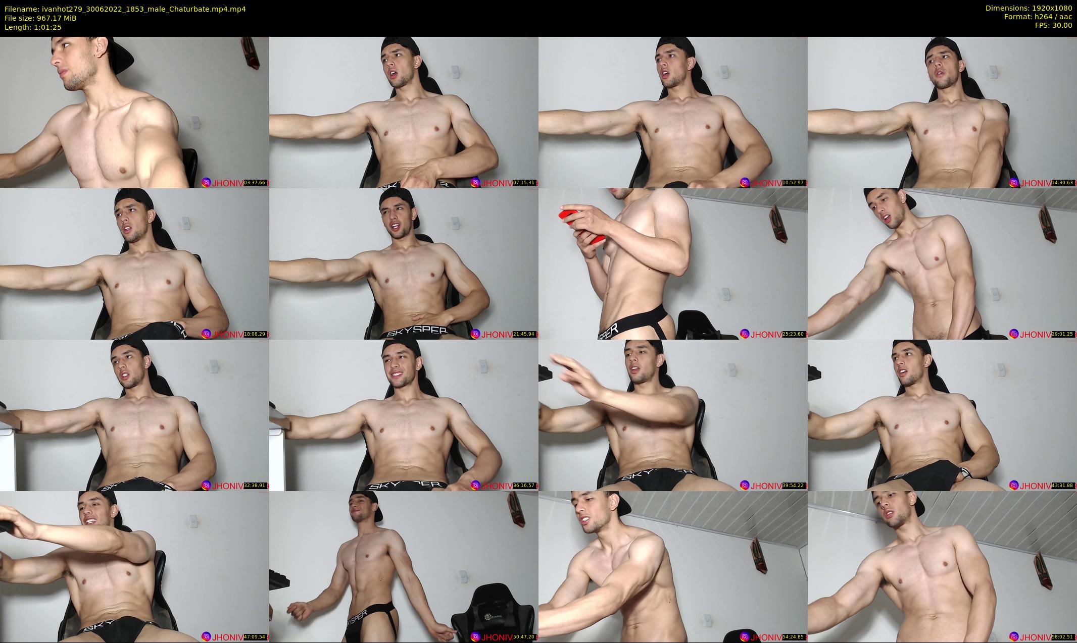 ivanhot279 — 62 minute Chaturbate male cam show recording, 1080p, Jun 30, 2022