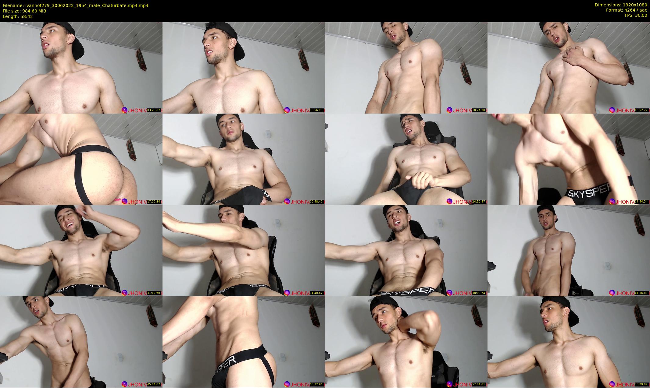 ivanhot279 — 59 minute Chaturbate male cam show recording, 1080p, Jun 30, 2022