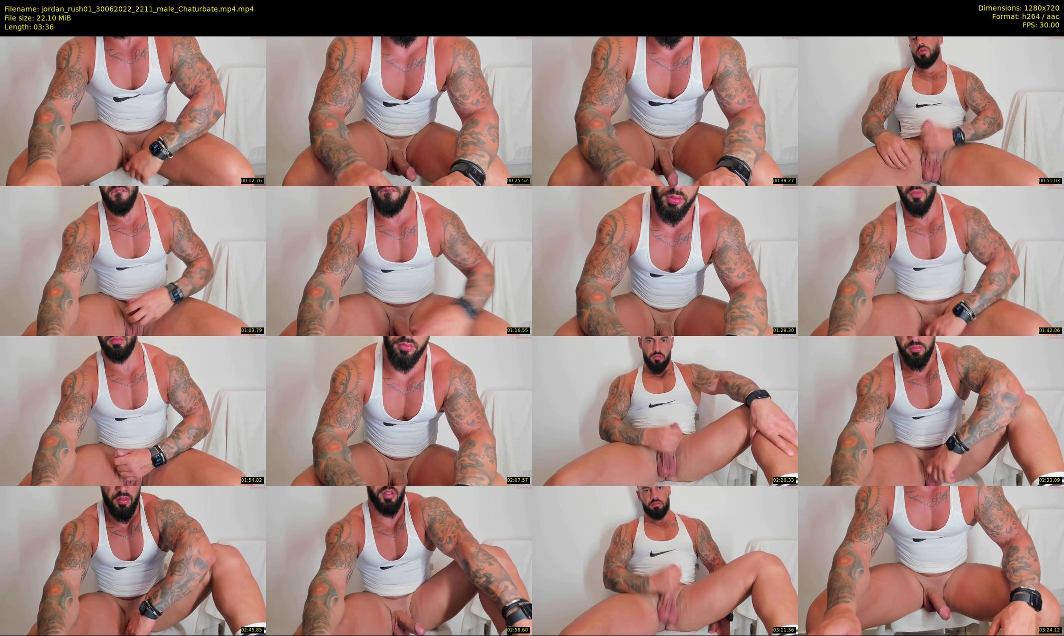 jordan_rush01 — 4 minute Chaturbate male cam show recording, 720p, Jun 30, 2022