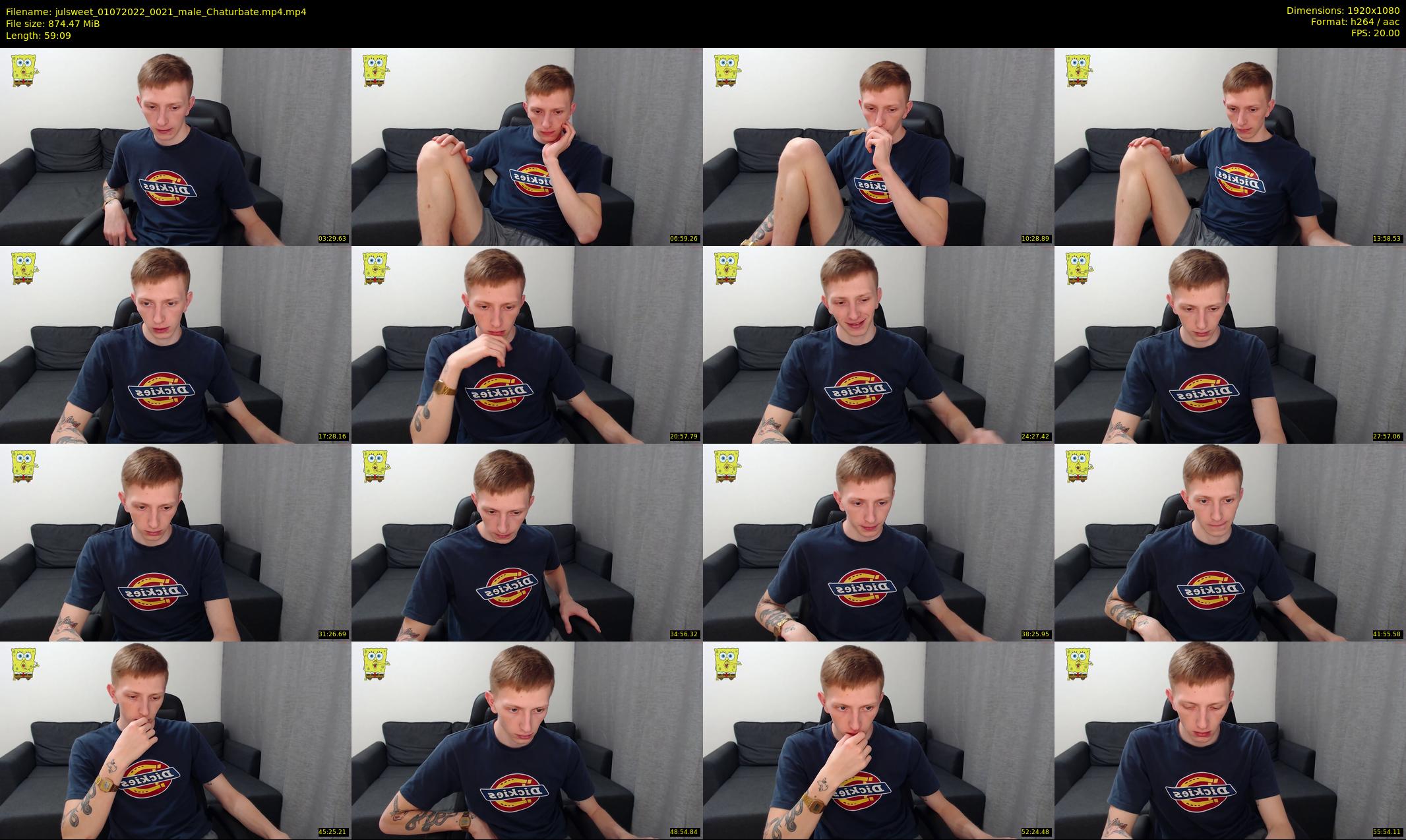 julsweet — 60 minute Chaturbate male cam show recording, 1080p, Jul 1, 2022