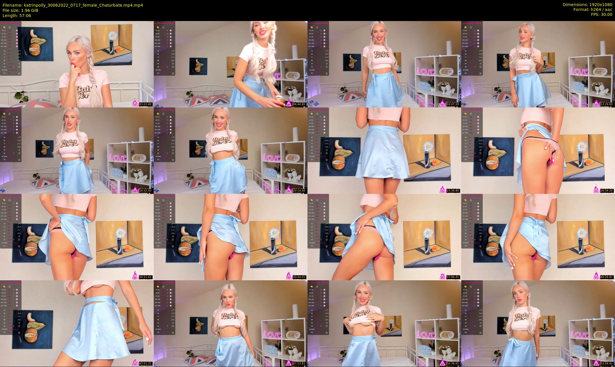 katrinpolly — 58 minute Chaturbate couple cam show recording, 1080p, Jun 30, 2022