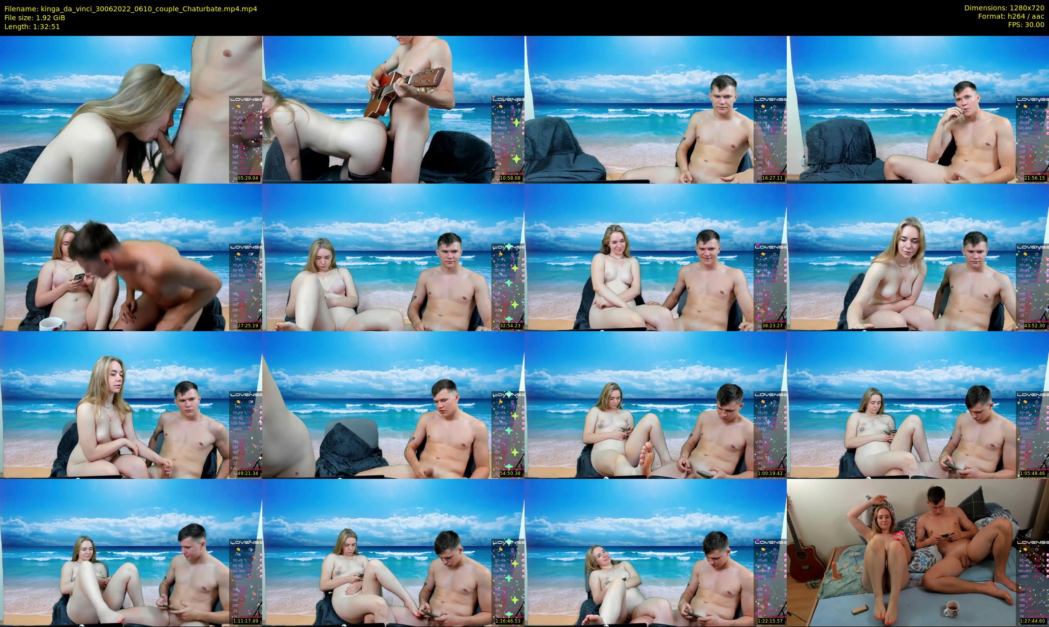 kinga_da_vinci — 93 minute Chaturbate couple cam show recording, 720p, Jun 30, 2022