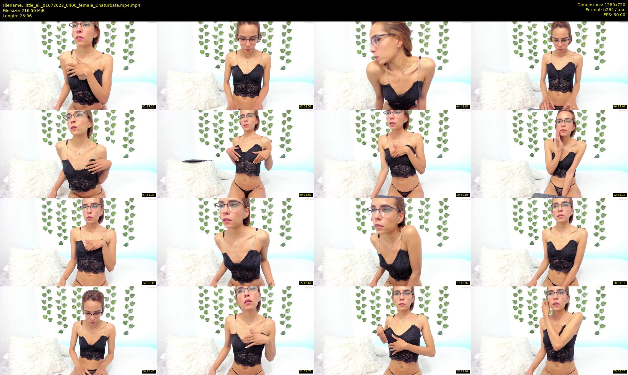 little_eli — 27 minute Chaturbate female cam show recording, 720p, Jul 1, 2022