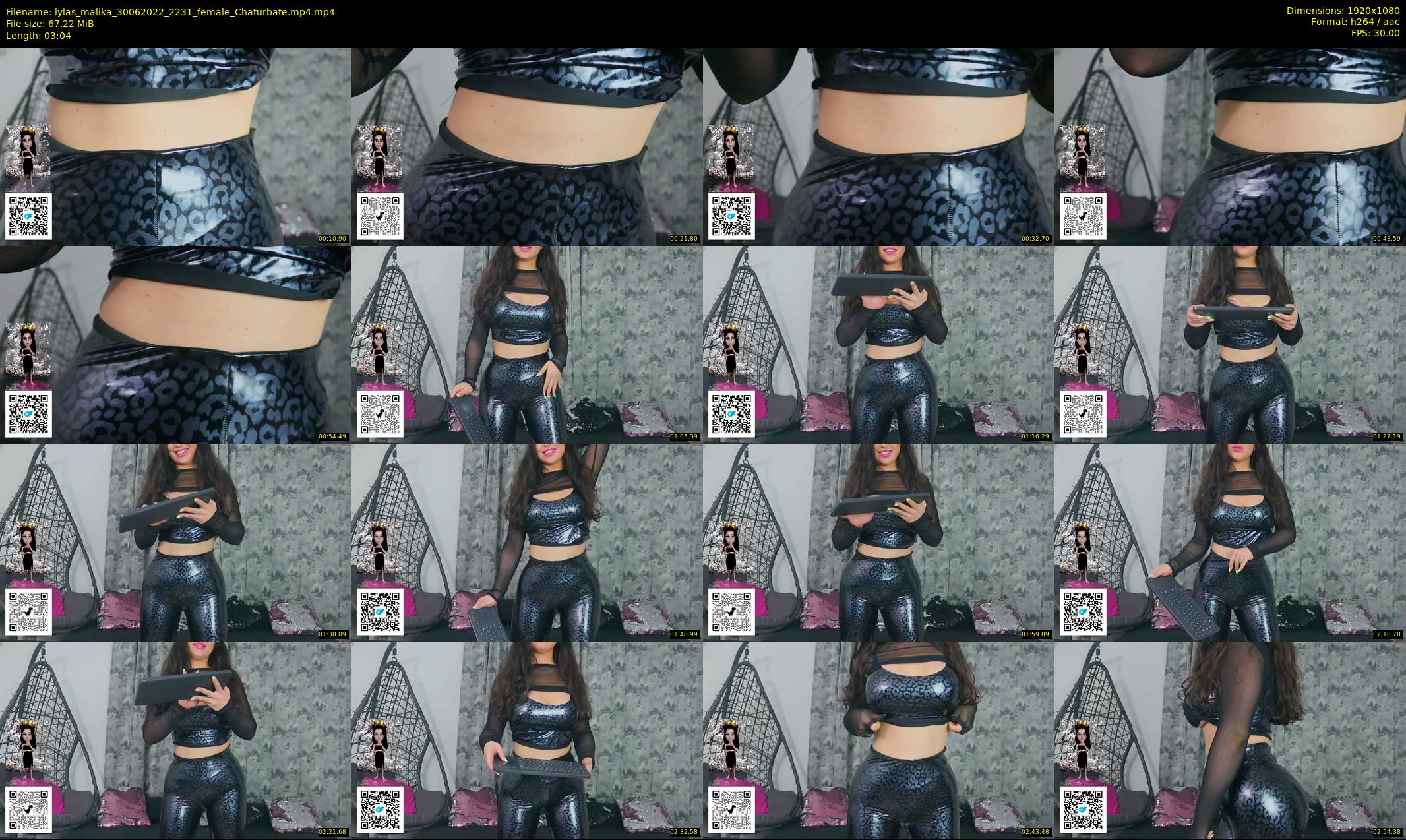 lylas_malika — 4 minute Chaturbate female cam show recording, 1080p, Jun 30, 2022