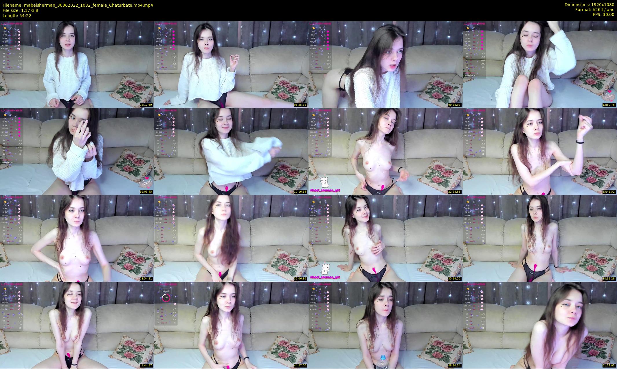 mabelsherman — 55 minute Chaturbate couple cam show recording, 1080p, Jun 30, 2022