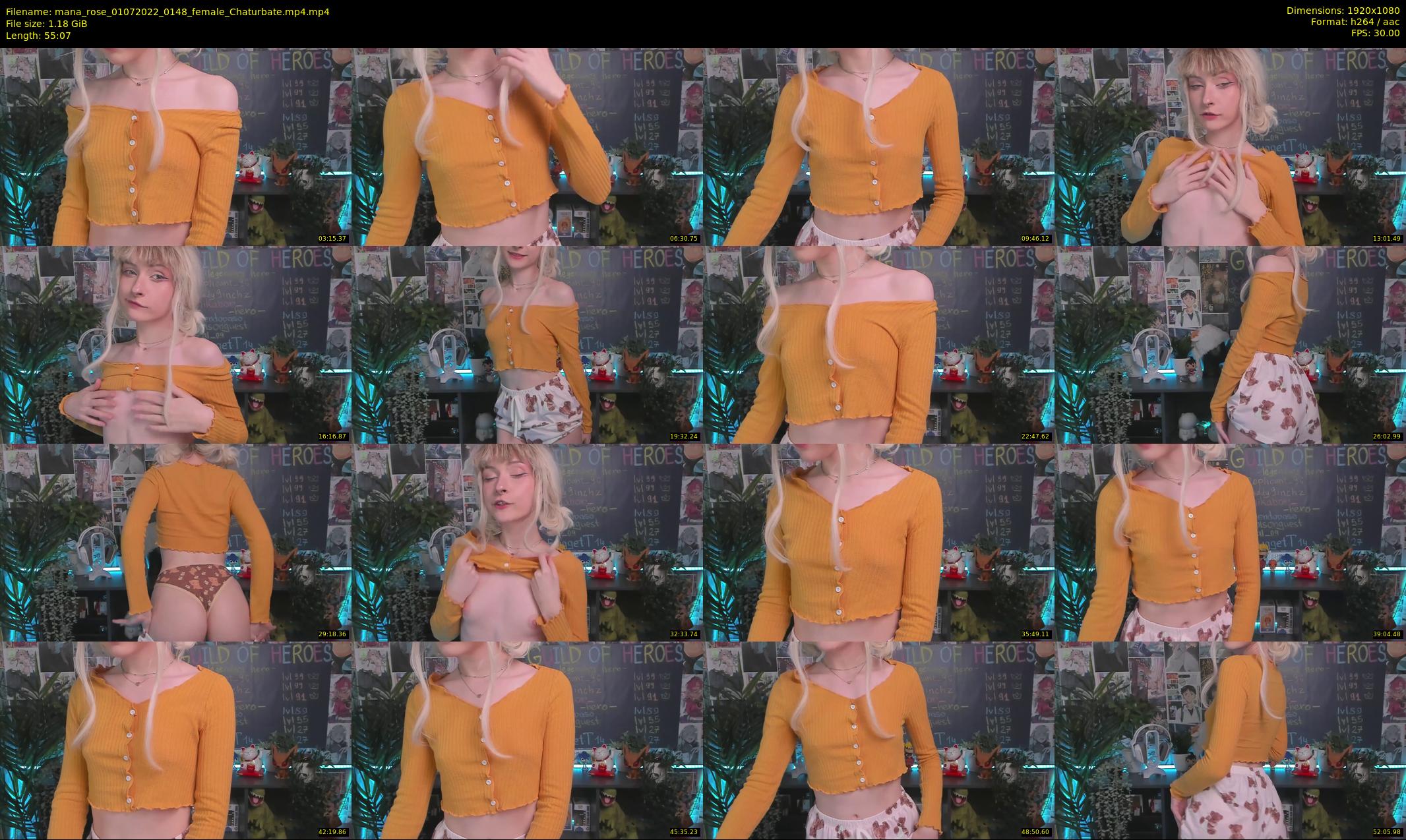 mana_rose — 56 minute Chaturbate female cam show recording, 1080p, Jul 1, 2022